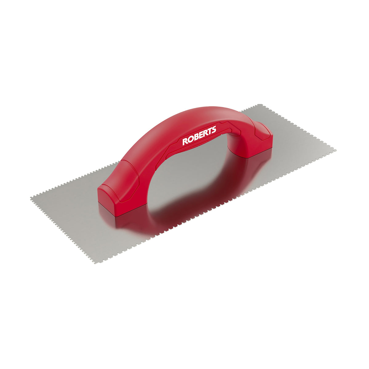 1/16" Square & 3/32" V Dual-Notch Trowel w/ Comfort Grip - 360 Spin Image - 1