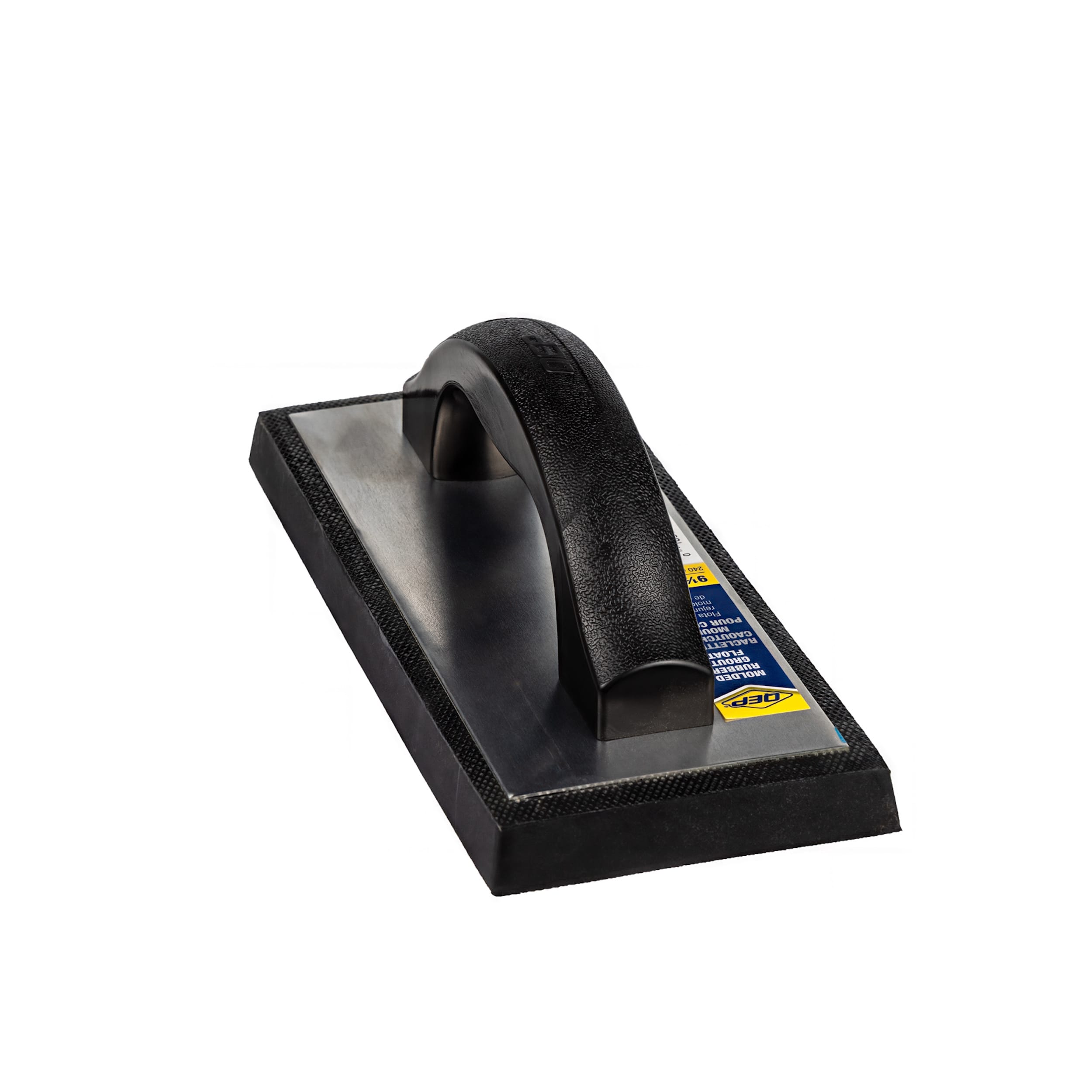 4" x 9.5" Molded Rubber Grout Float with Non-Stick Gum Rubber - 360 Spin Image - 6