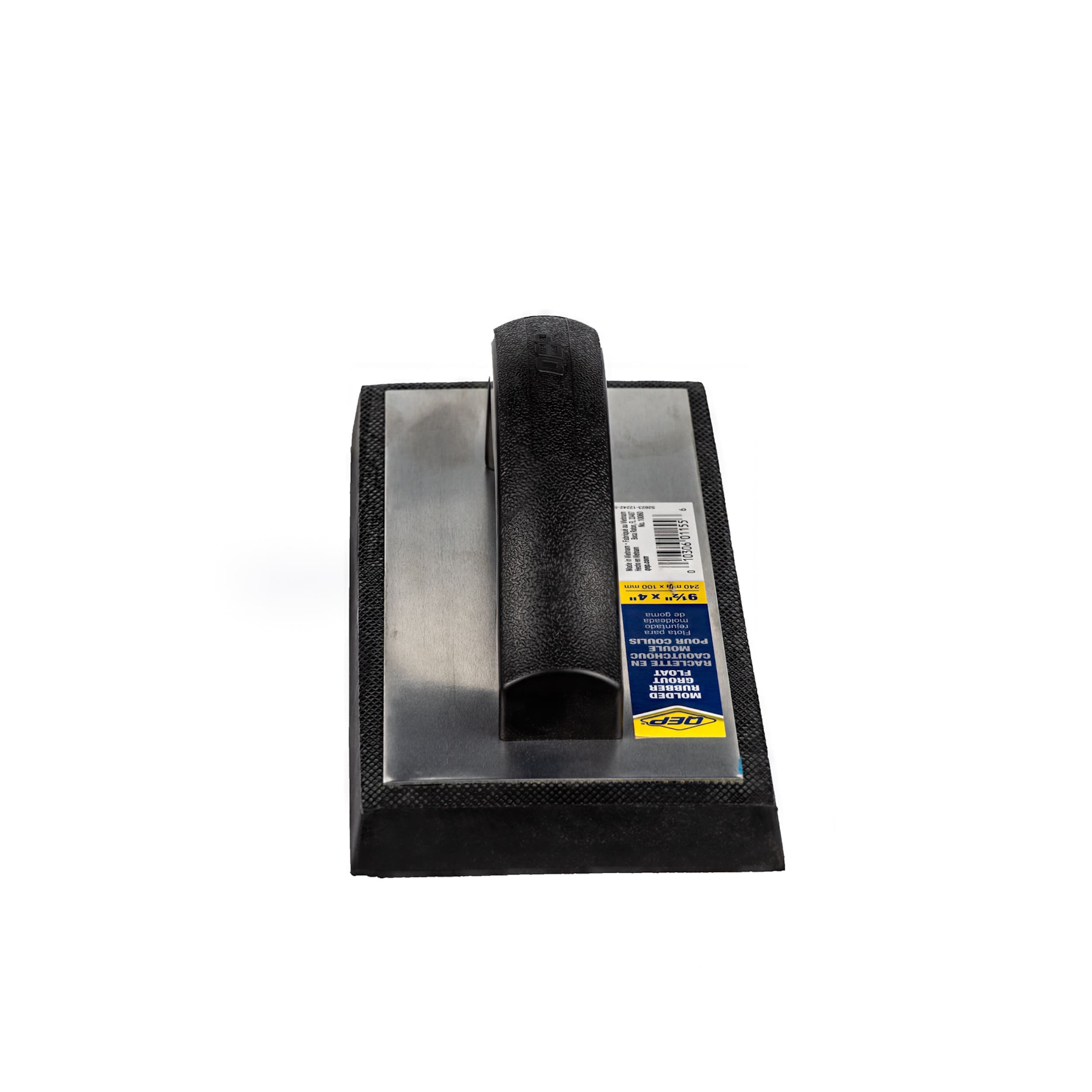4" x 9.5" Molded Rubber Grout Float with Non-Stick Gum Rubber - 360 Spin Image - 7