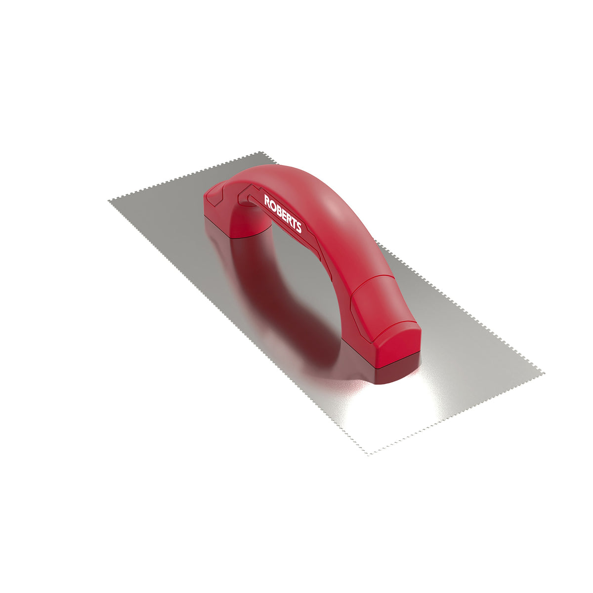 1/4" Flat V & 1/8" Square Dual-Notch Trowel w/ Comfort Grip - 360 Spin Image - 7