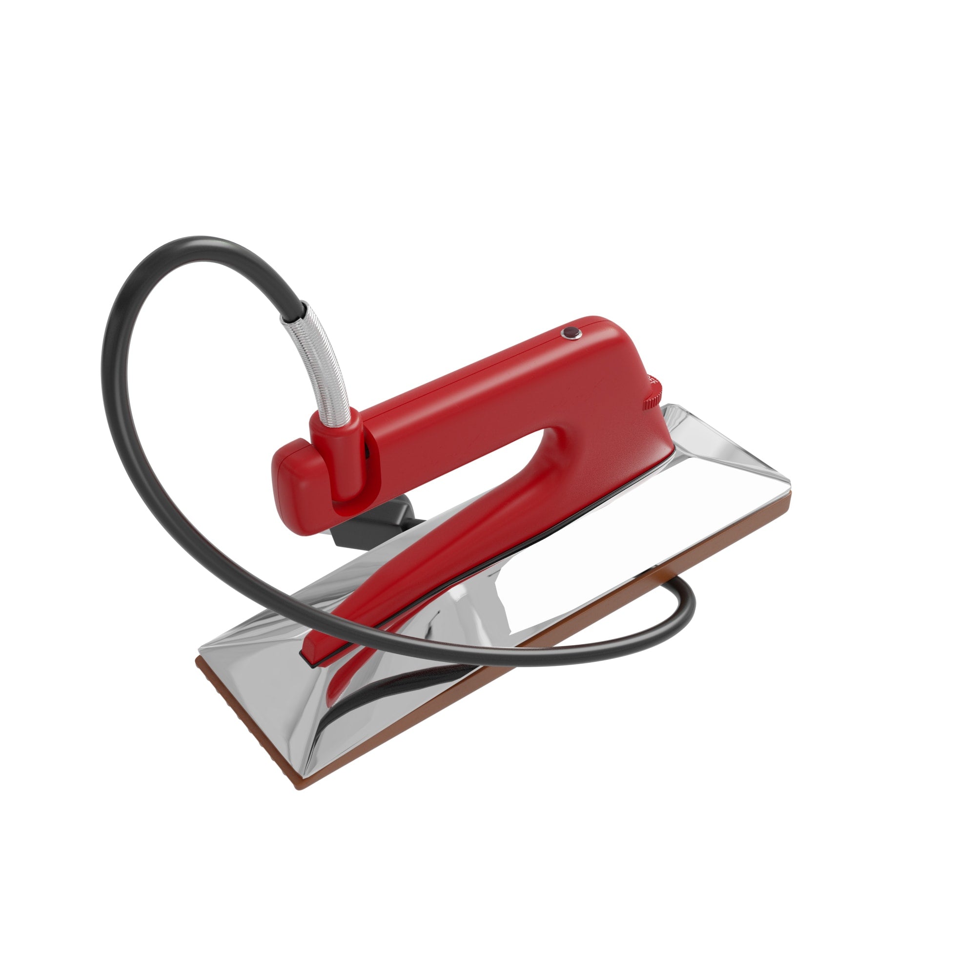 Deluxe Heat Bond Carpet Iron with Non-Stick%2C Grooved Base - 360 Spin Image - 13