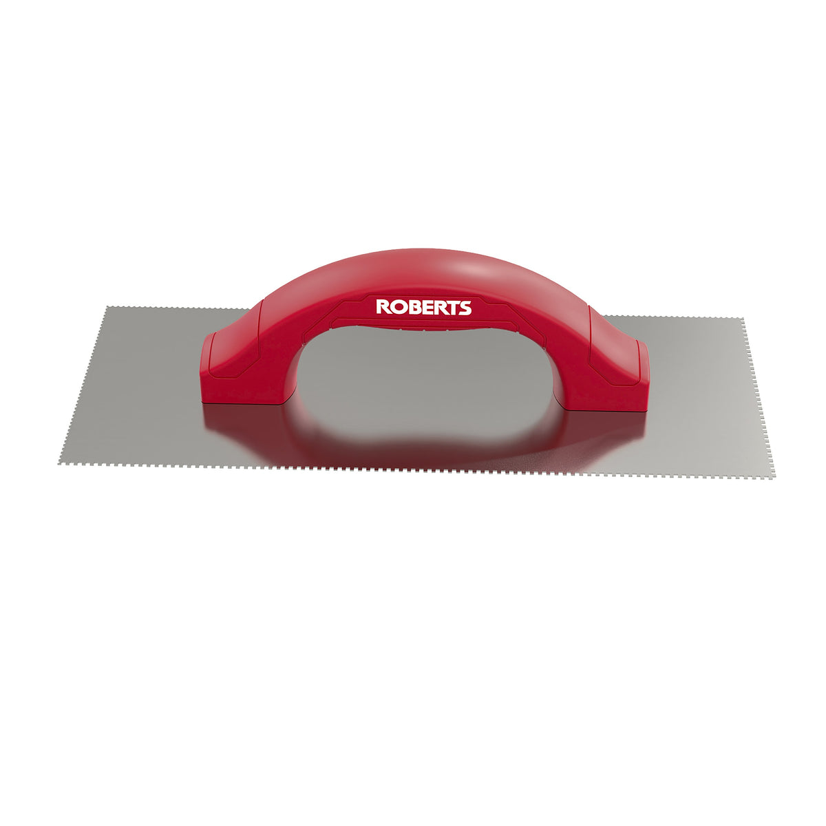 1/4" Flat V & 1/8" Square Dual-Notch Trowel w/ Comfort Grip - 360 Spin Image - 15