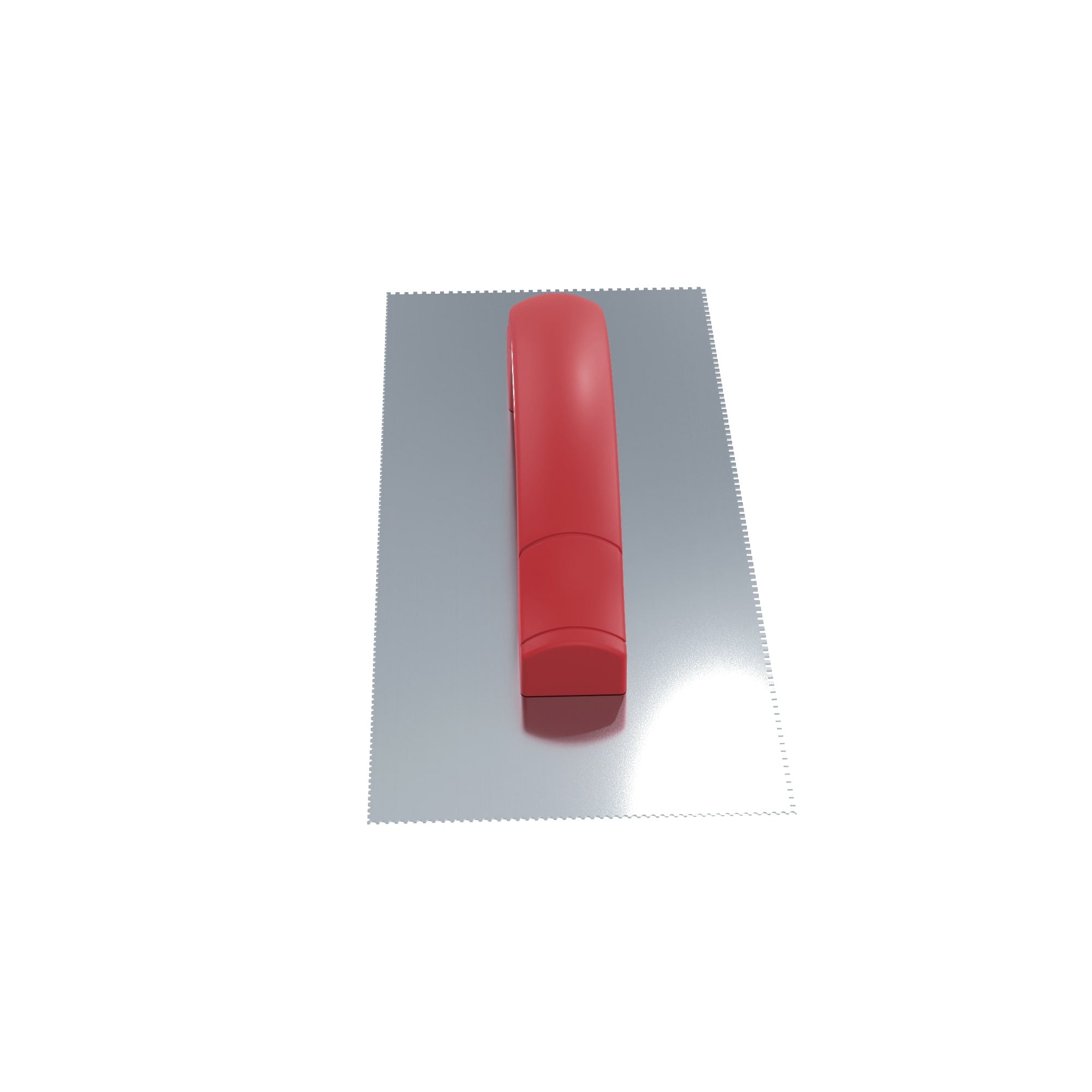 1/4" Flat V & 1/8" Square Dual-Notch Trowel w/ Comfort Grip - 360 Spin Image - 16