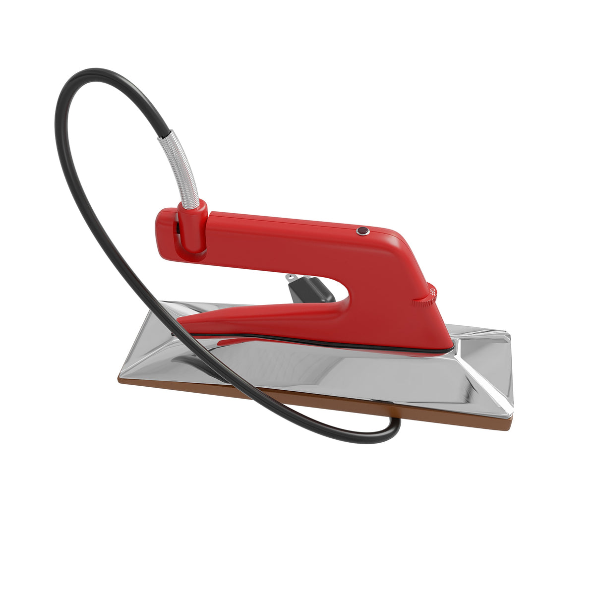 Deluxe Heat Bond Carpet Iron with Non-Stick%2C Grooved Base - 360 Spin Image - 16
