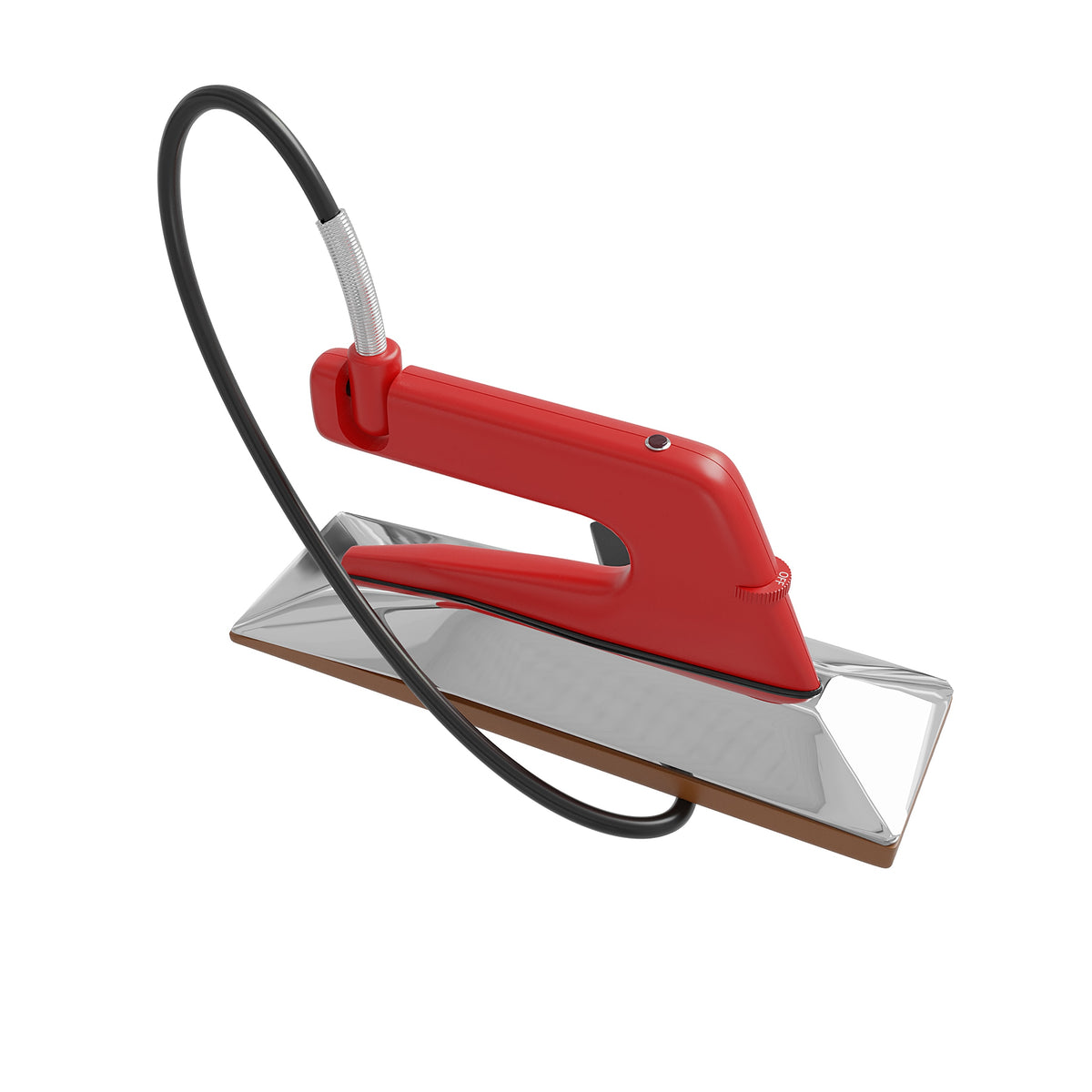 Deluxe Heat Bond Carpet Iron with Non-Stick%2C Grooved Base - 360 Spin Image - 17