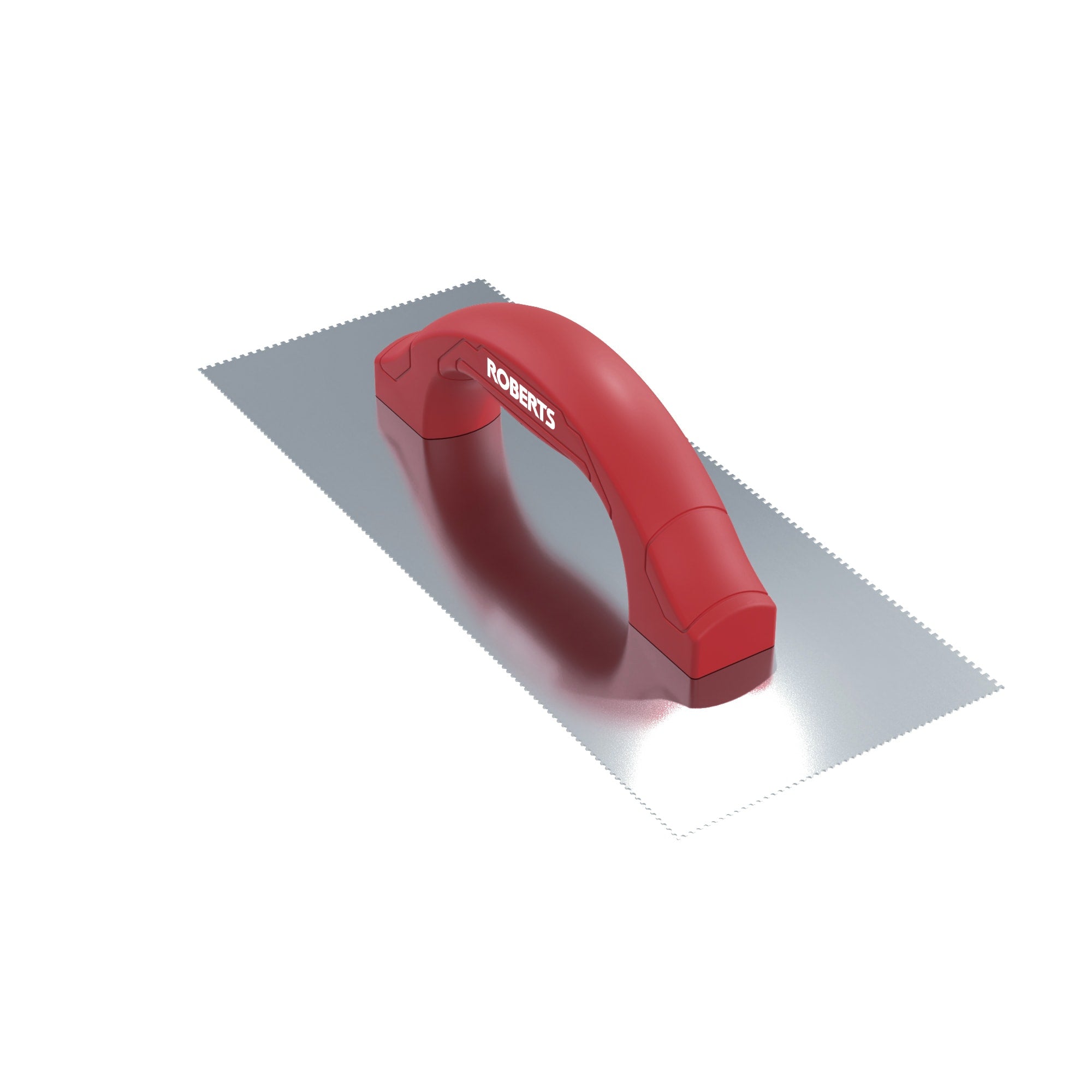 1/4" Flat V & 1/8" Square Dual-Notch Trowel w/ Comfort Grip - 360 Spin Image - 18