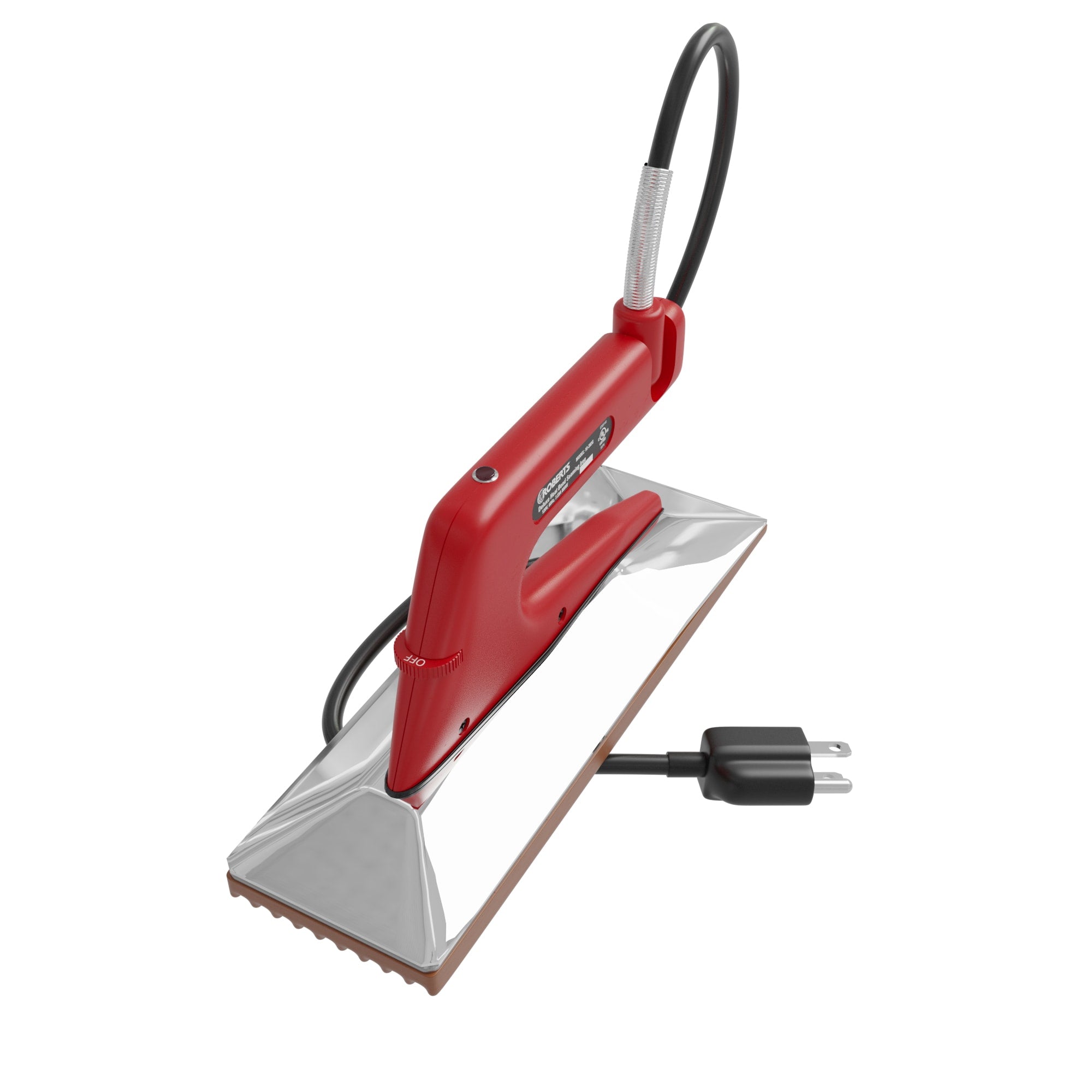 Deluxe Heat Bond Carpet Iron with Non-Stick%2C Grooved Base - 360 Spin Image - 23