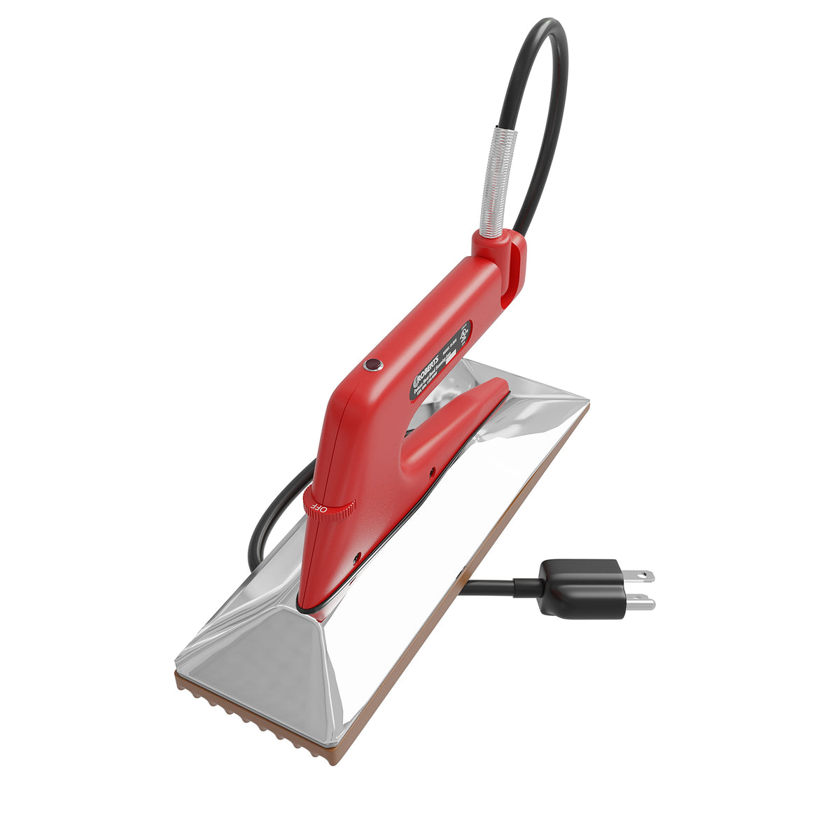 Deluxe Heat Bond Carpet Iron with Non-Stick%2C Grooved Base - 360 Spin Image - 23
