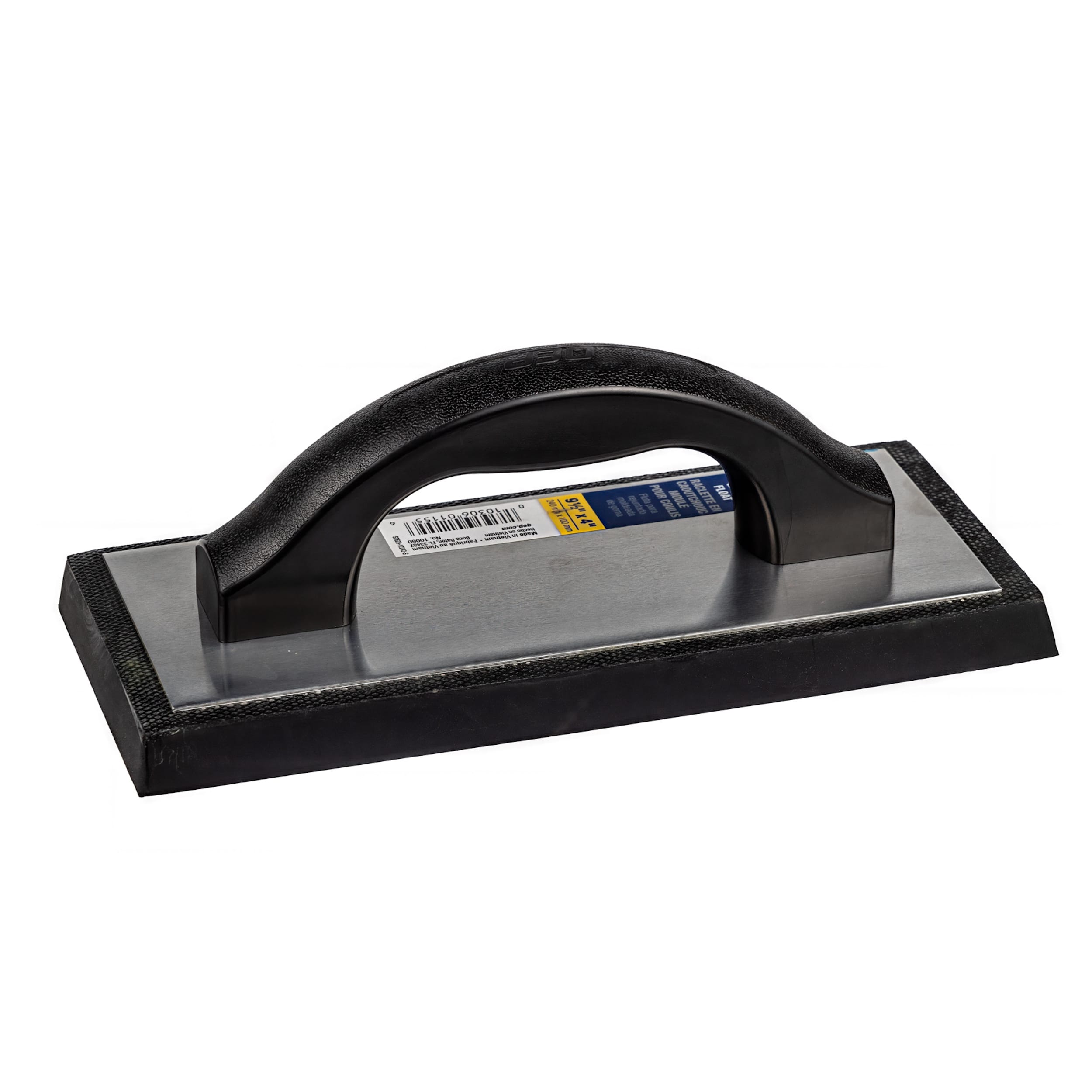 4" x 9.5" Molded Rubber Grout Float with Non-Stick Gum Rubber - 360 Spin Image - 24