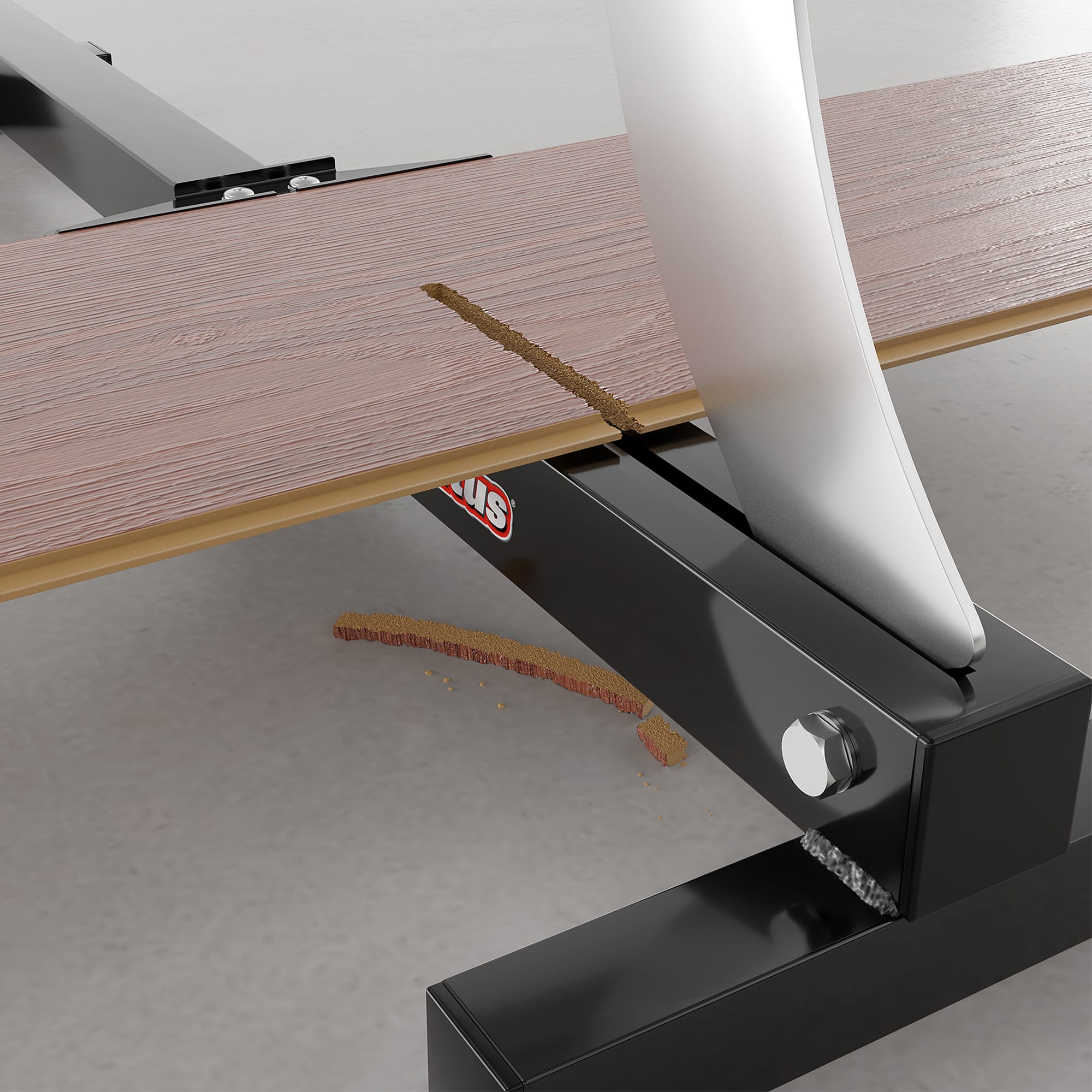 12" Flooring Cutter for Laminate and Vinyl Floors - 3