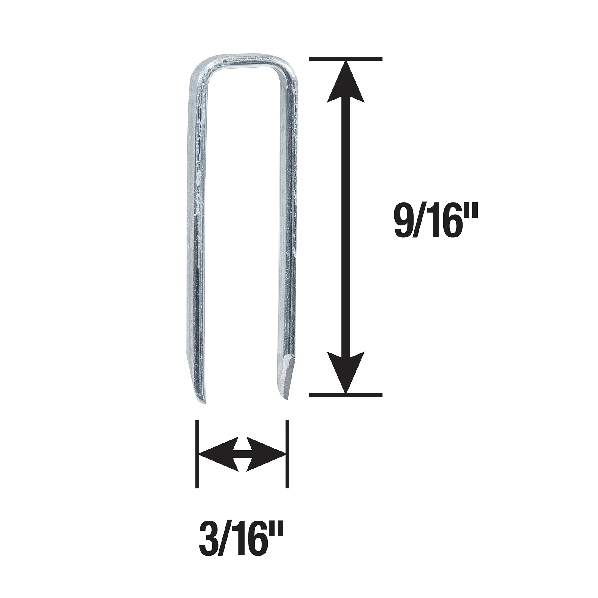 Divergent Point 9/16" Staples - 3