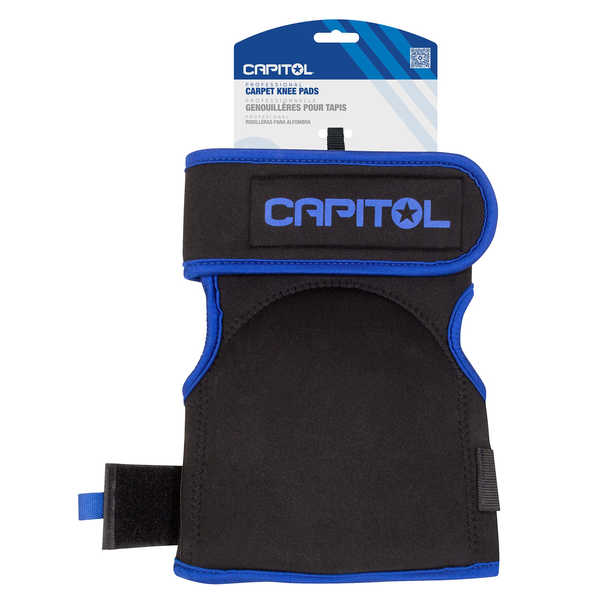 Professional Flooring Knee Pads with Wide%2C Non-Pinching Straps - 8