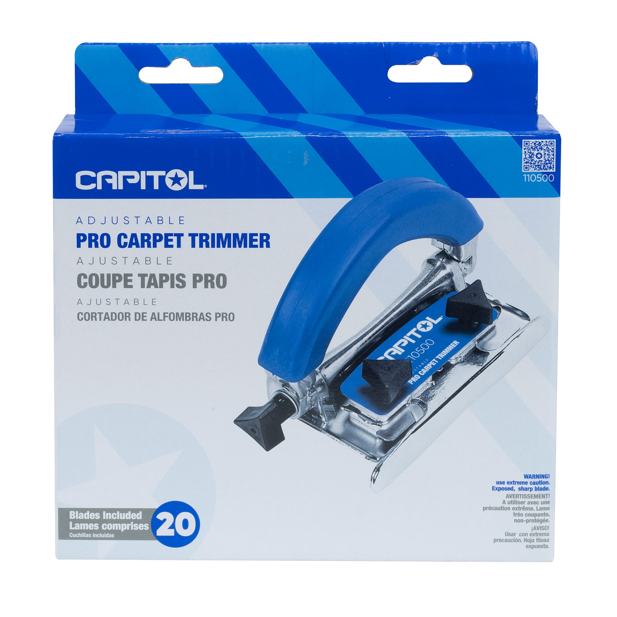 Adjustable Pro Carpet Trimmer - 7
