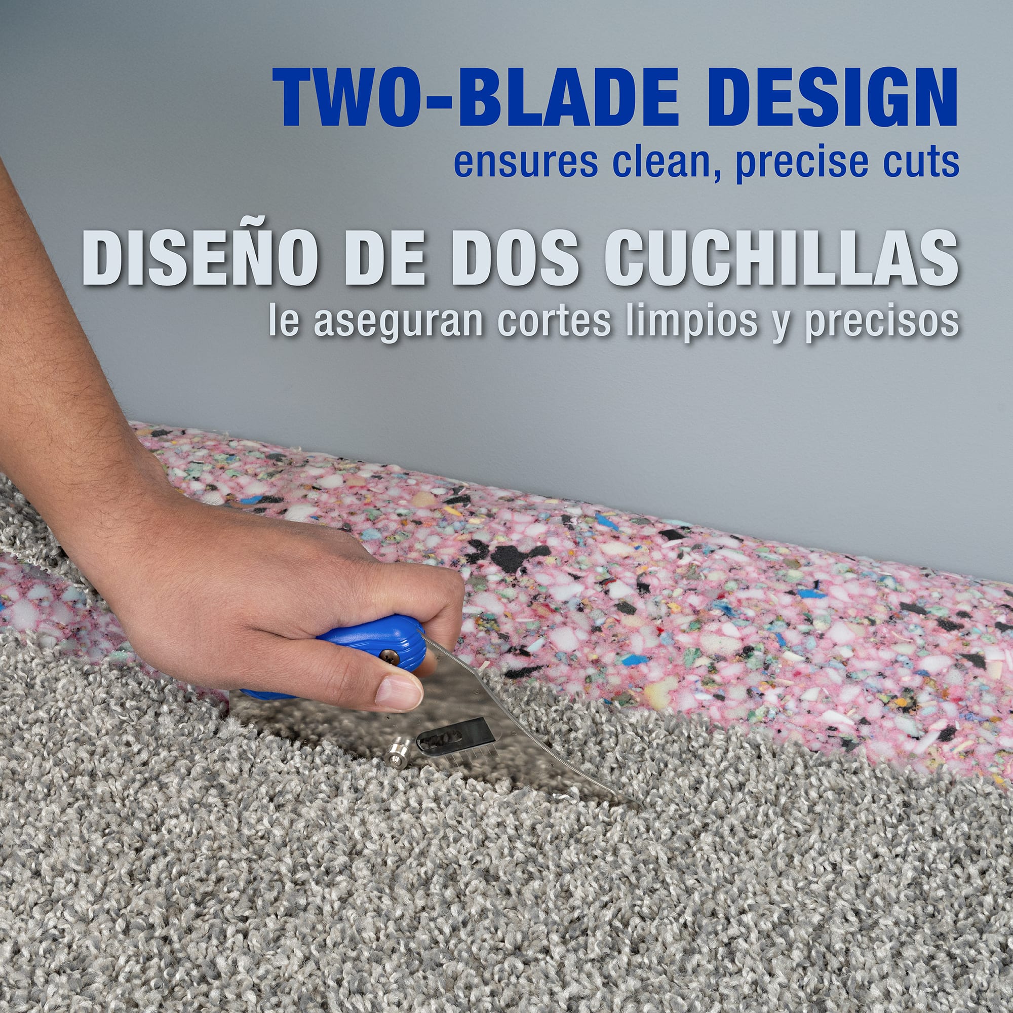 Professional Cushion Back Carpet Cutter - 3