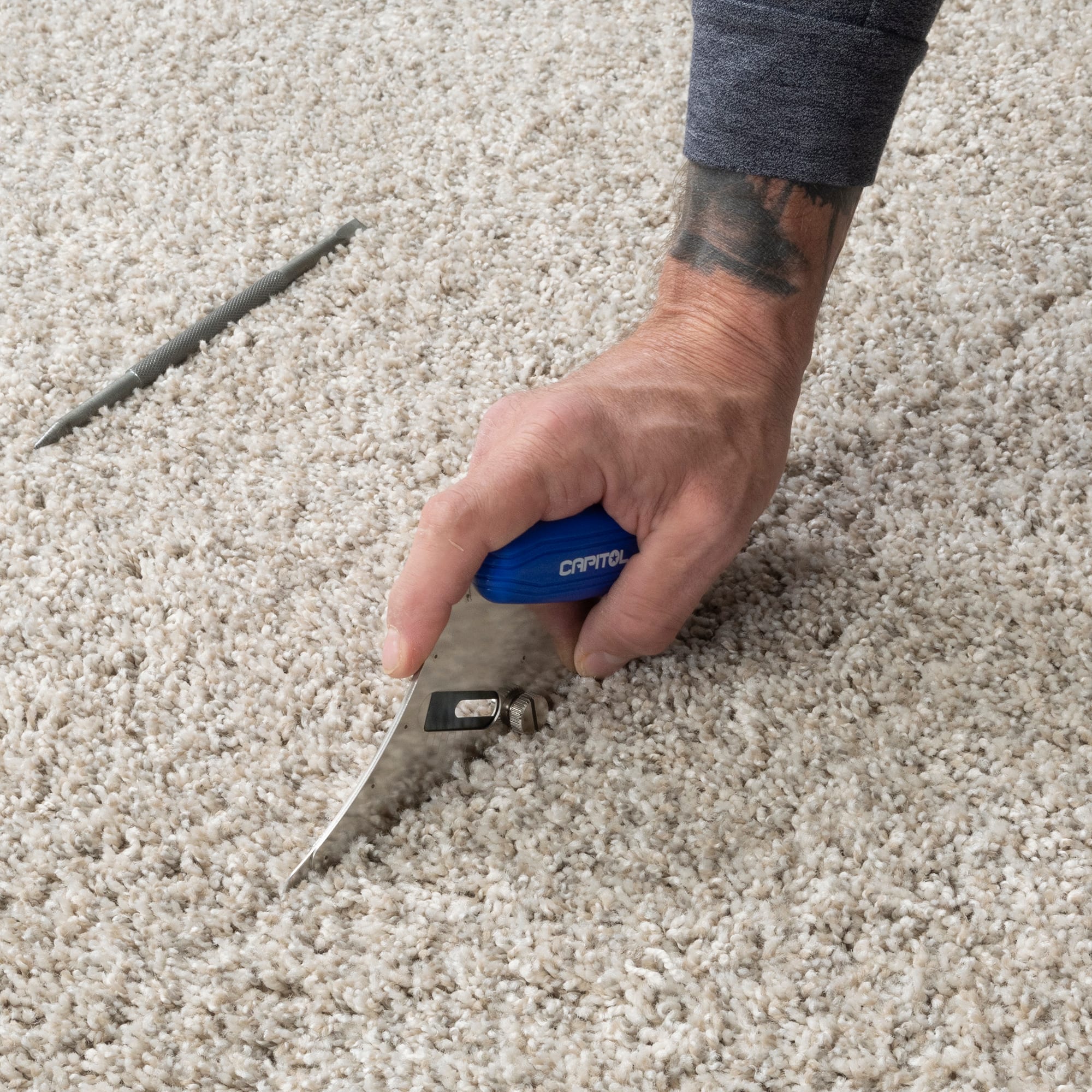 Professional Cushion Back Carpet Cutter - 4