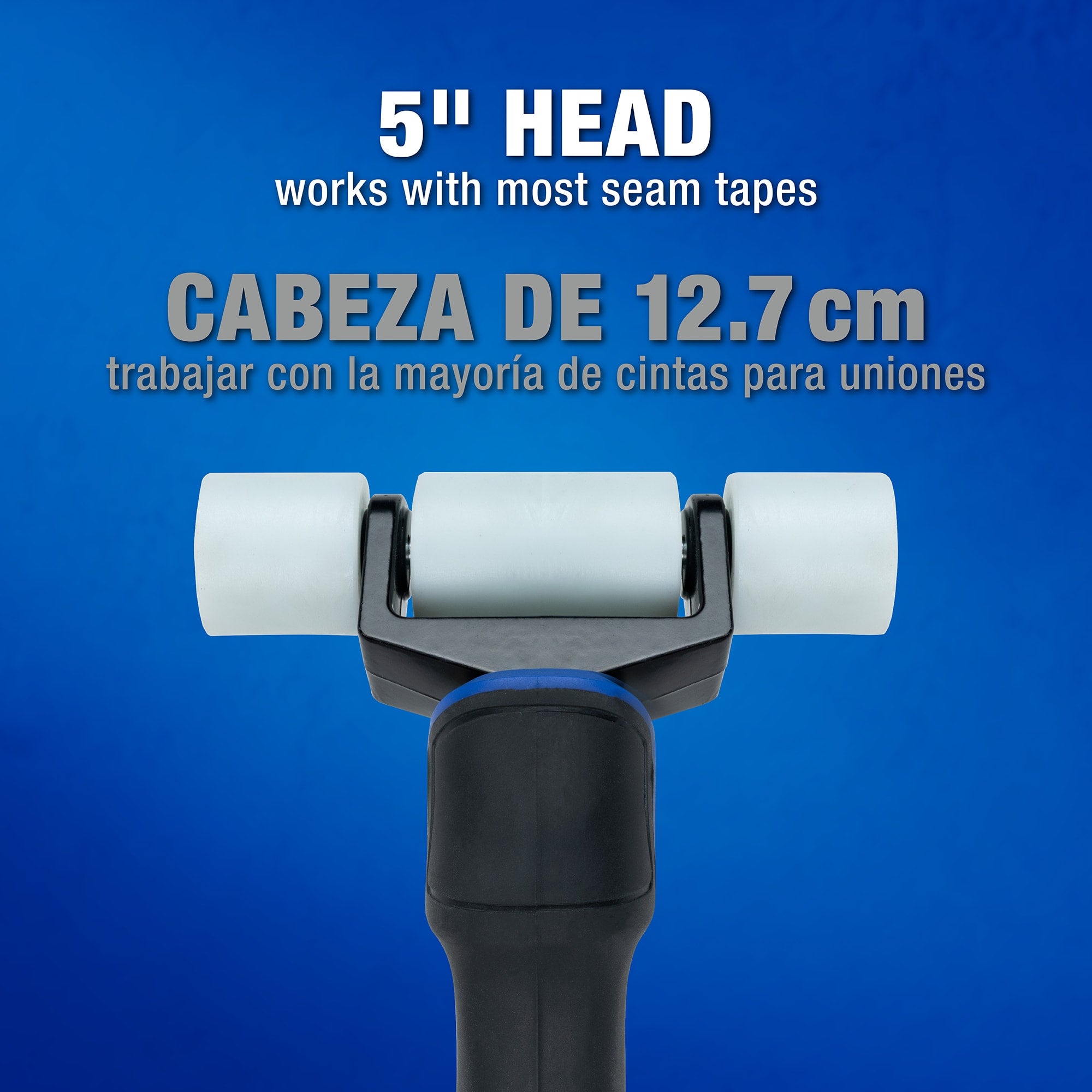 Smooth Wheel Cut Pile Seam Roller - 3