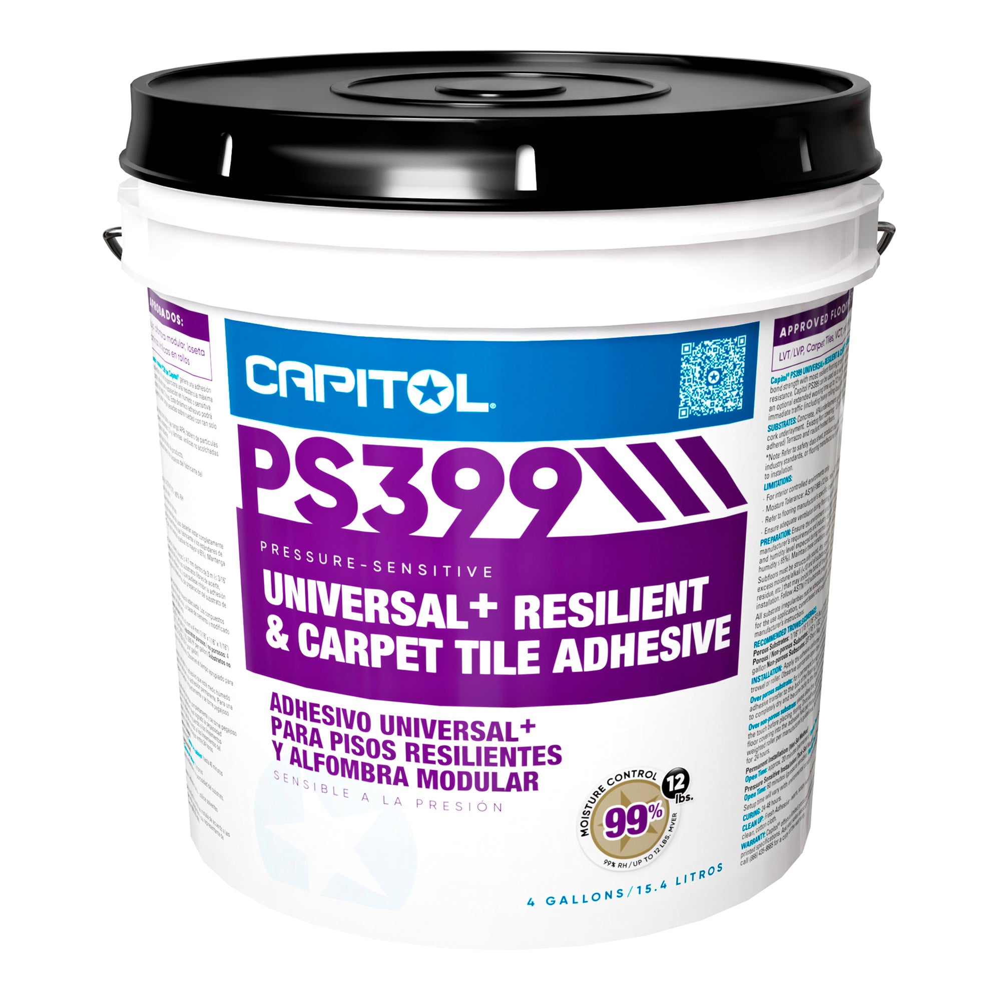 Capitol PS399 Universal+ Resilient Flooring & Carpet Tile Adhesive