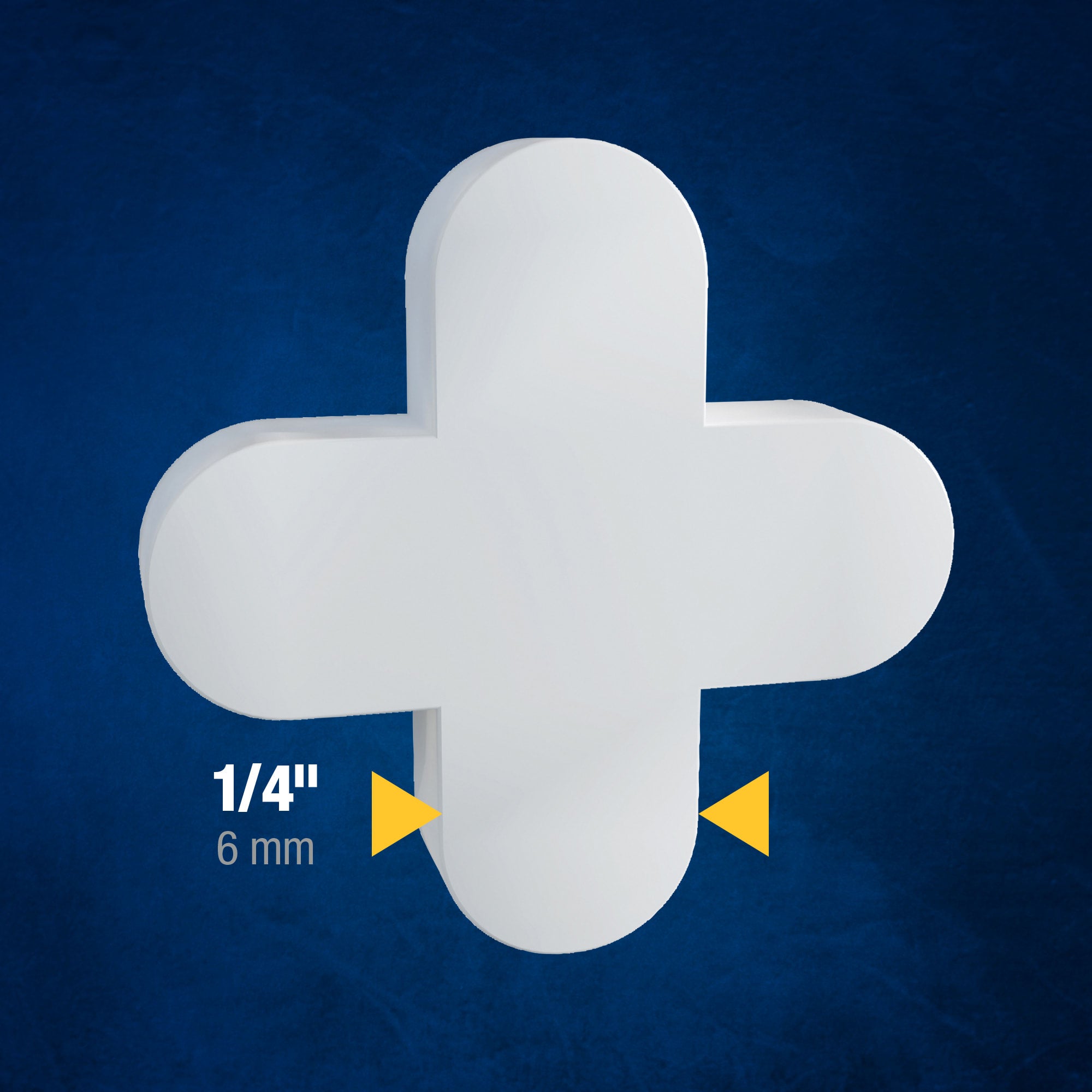 1/4" Flexible Tile Spacers - Traditional Install (200 pack) - 3