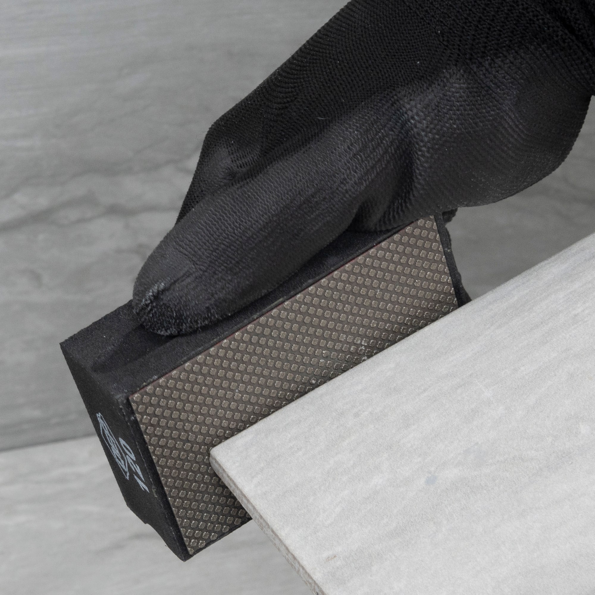 120-Grit Medium Diamond Sanding Block - 2