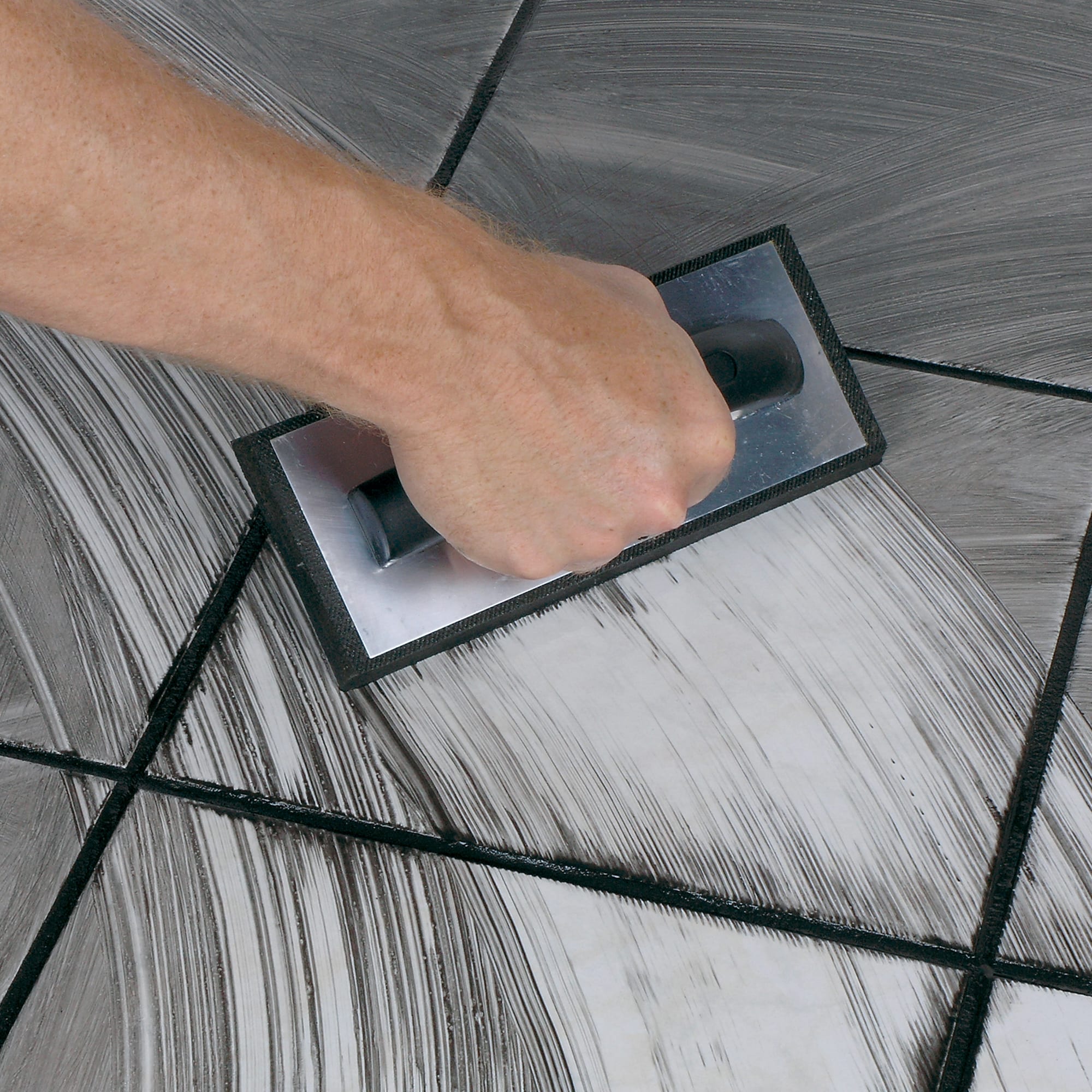 4" x 9.5" Molded Rubber Grout Float with Non-Stick Gum Rubber - 3
