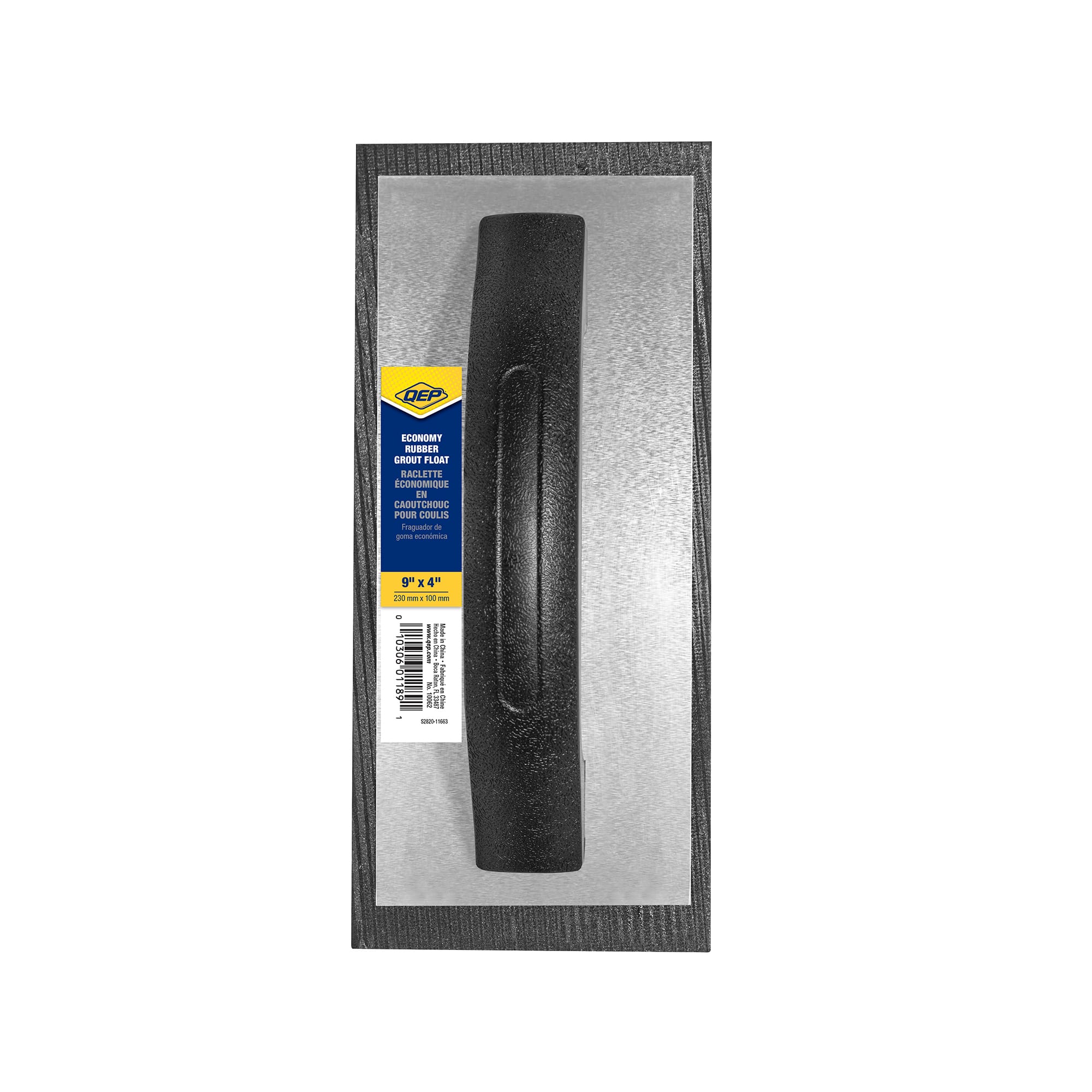 4" x 9" Grout Float Economy with Contoured D-handle - 6