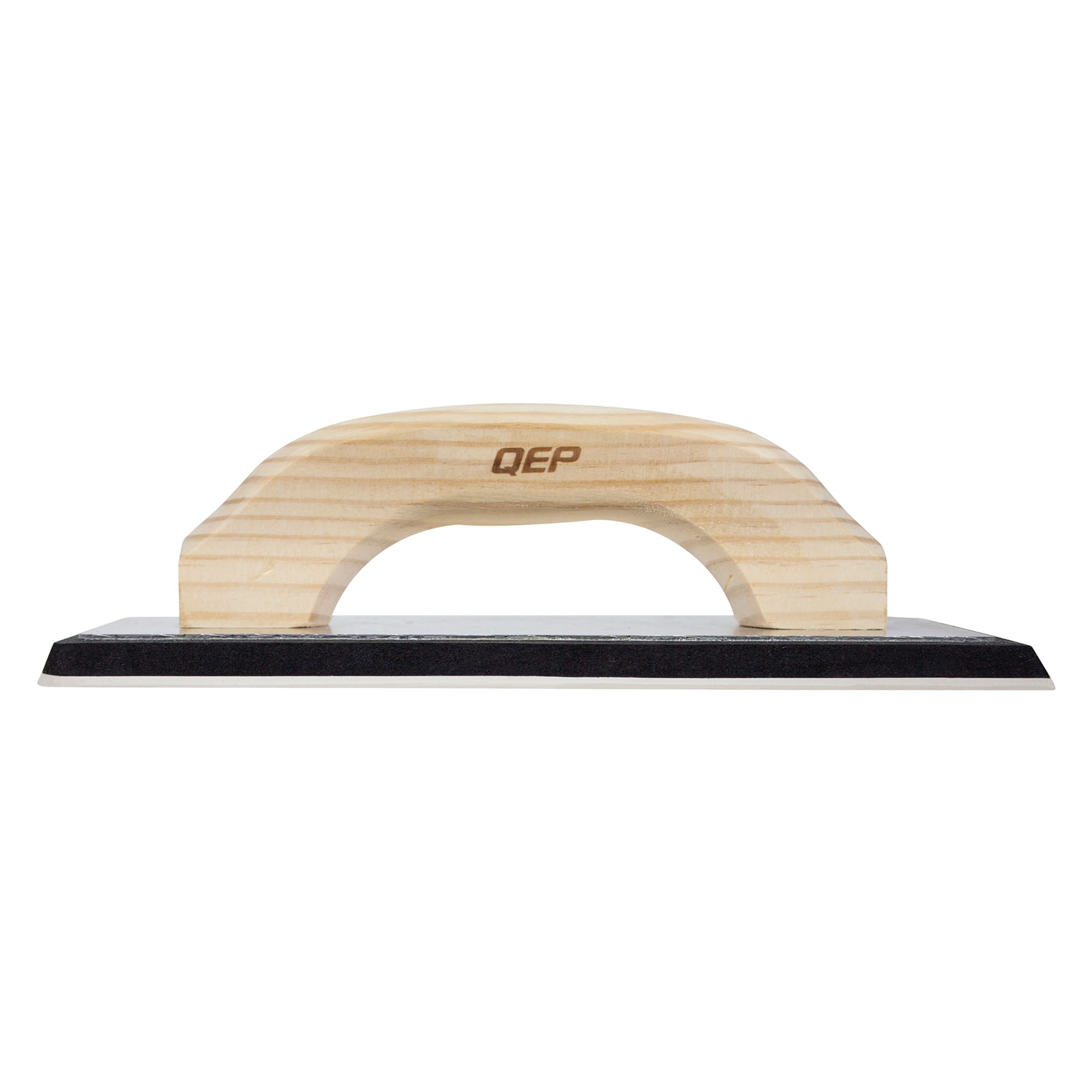 4" x 10.5" XL Non-Stick Gum Rubber Grout Float with Wood Handle - 5