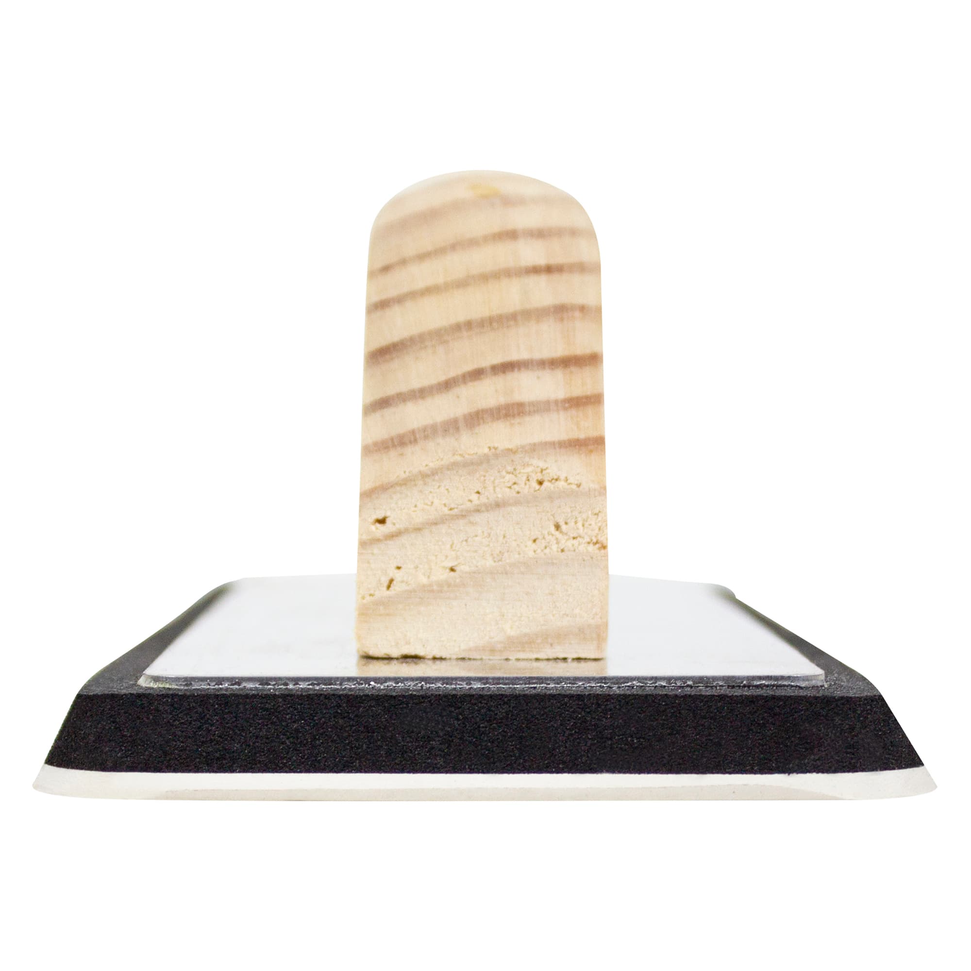 4" x 10.5" XL Non-Stick Gum Rubber Grout Float with Wood Handle - 7