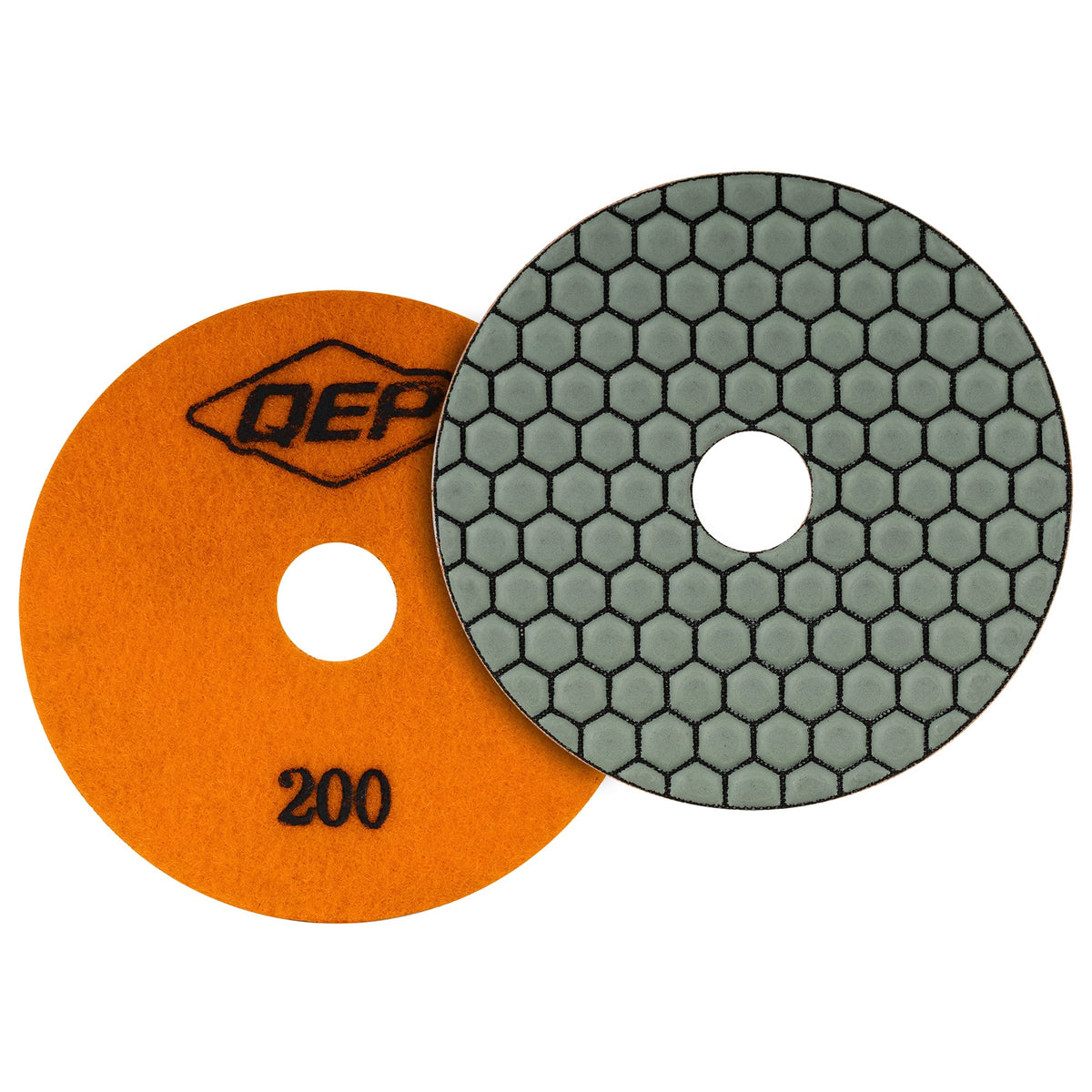 Xtreme 4" Dry Polishing Pad for Grinders - 200 Grit - 1