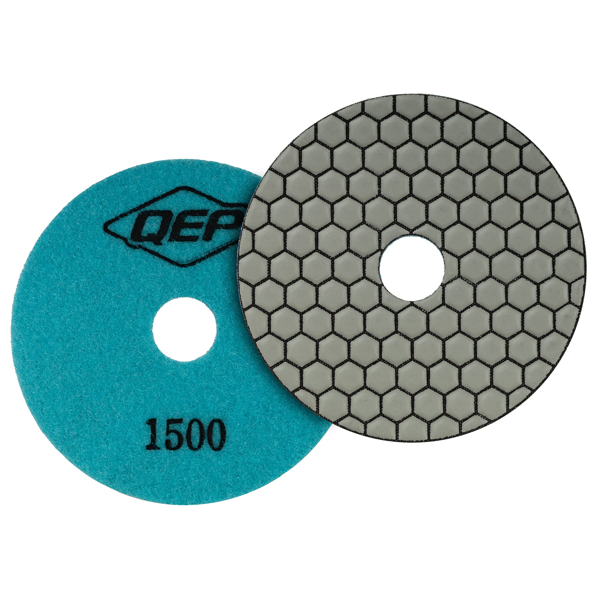 Xtreme 4" Dry Polishing Pad for Grinders - 1%2C500 Grit - 1