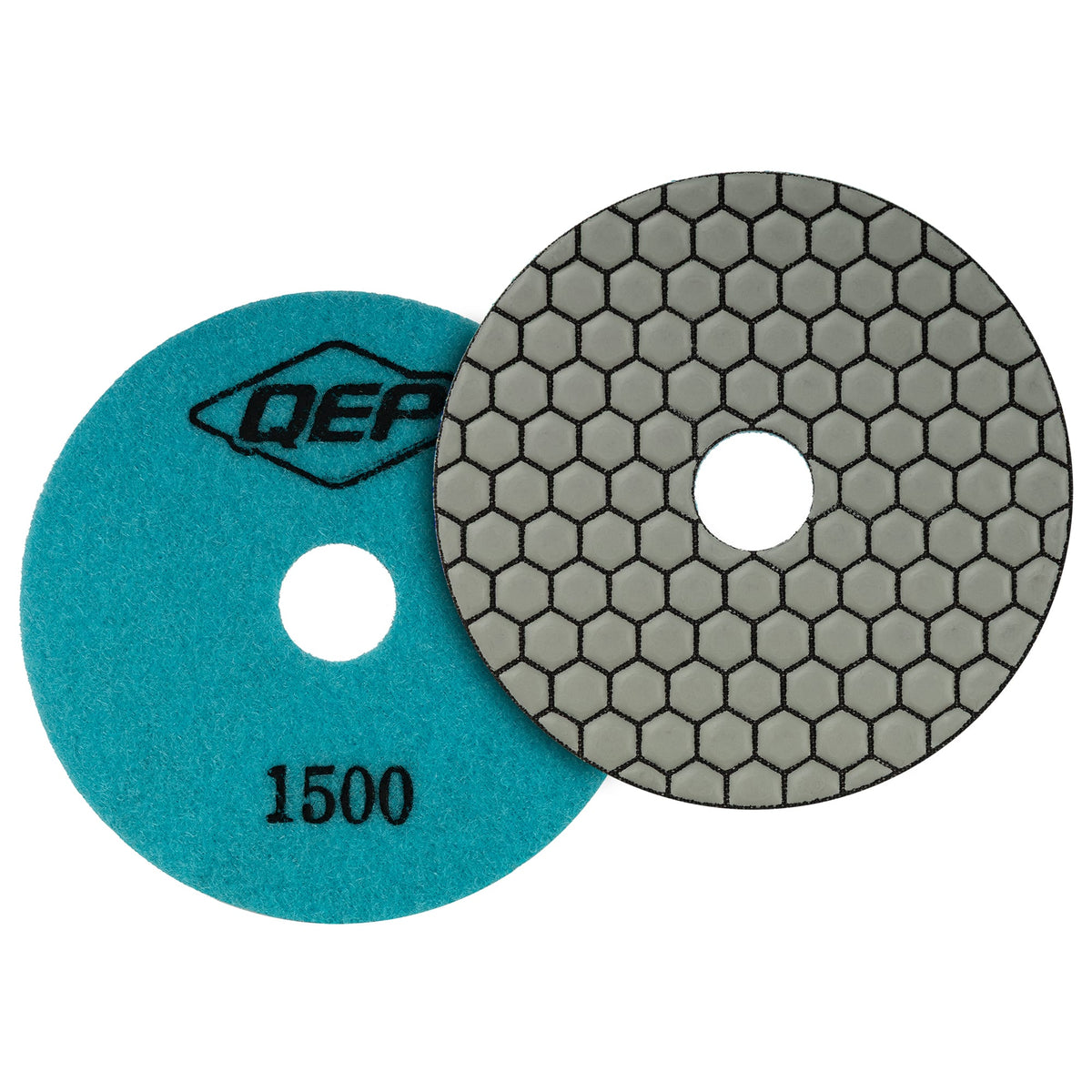 Xtreme 4" Dry Polishing Pad for Grinders - 1%2C500 Grit - 1