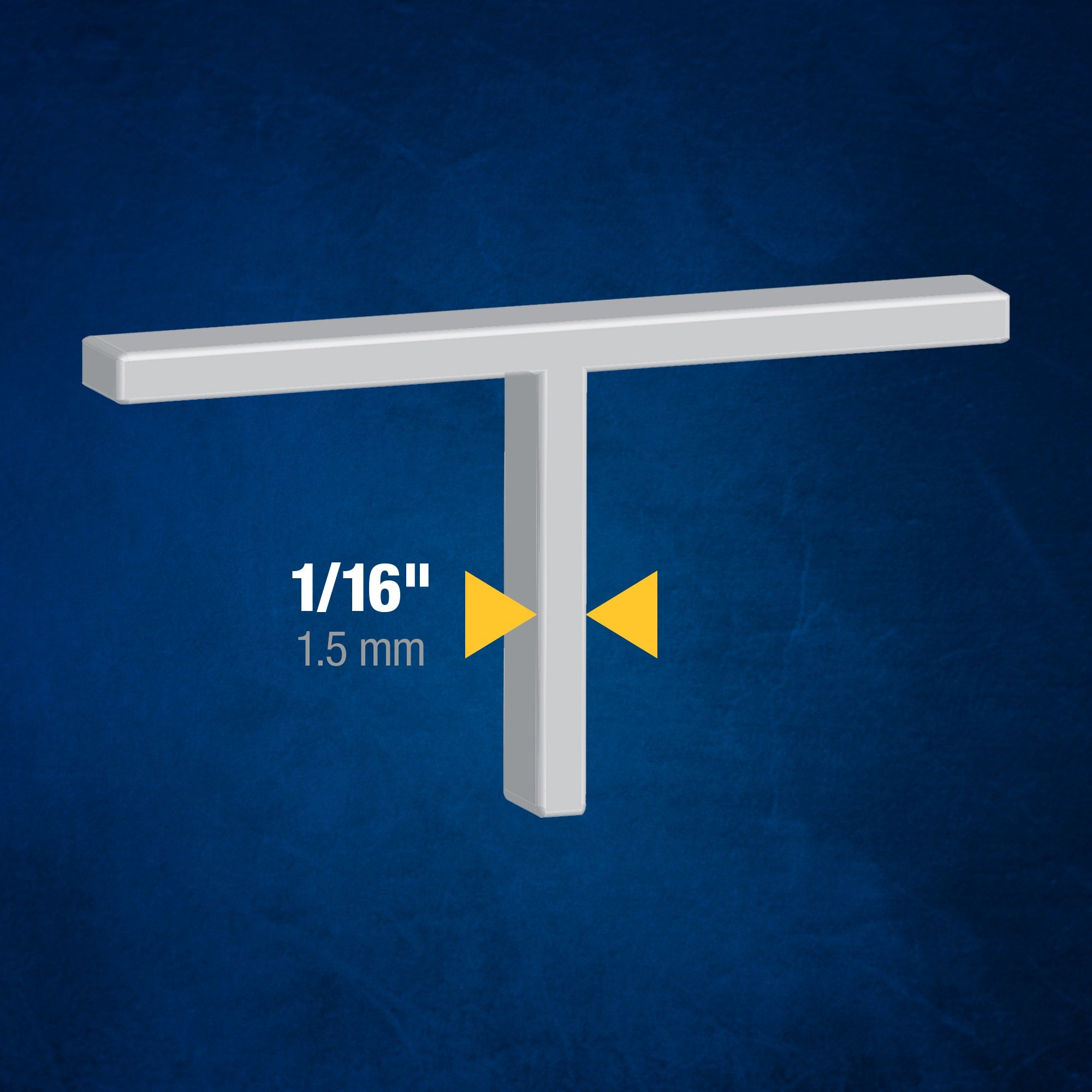 1/16" T Tile Spacers (300 pack) - 3