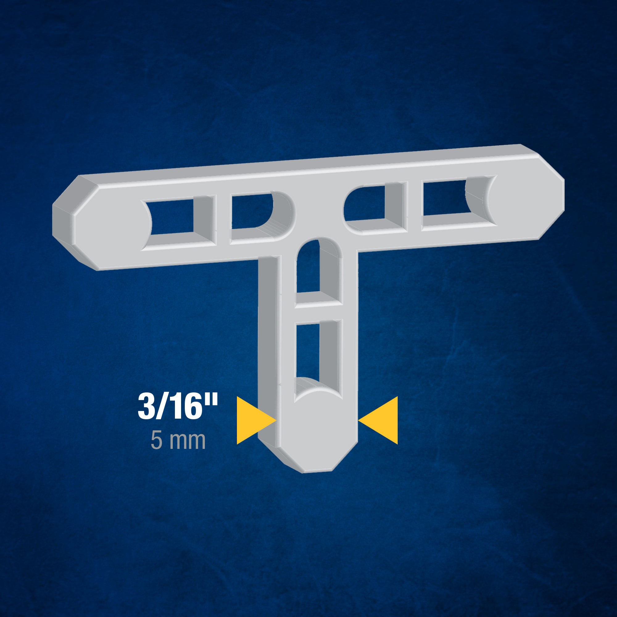 3/16" T Tile Spacers (200 pack) - 3