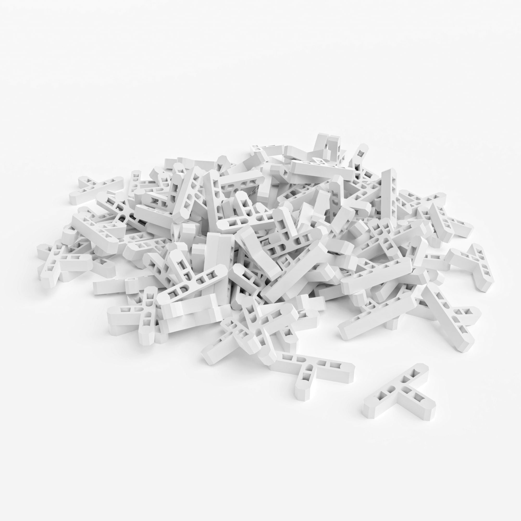 3/16" T Tile Spacers (200 pack) - 4