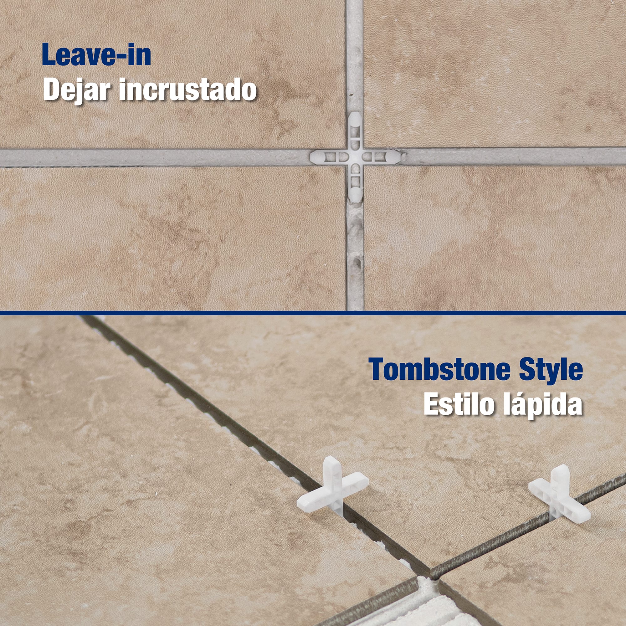 3/16" Hard Tile Spacers - Leave-in or Traditional (200 pack) - 2