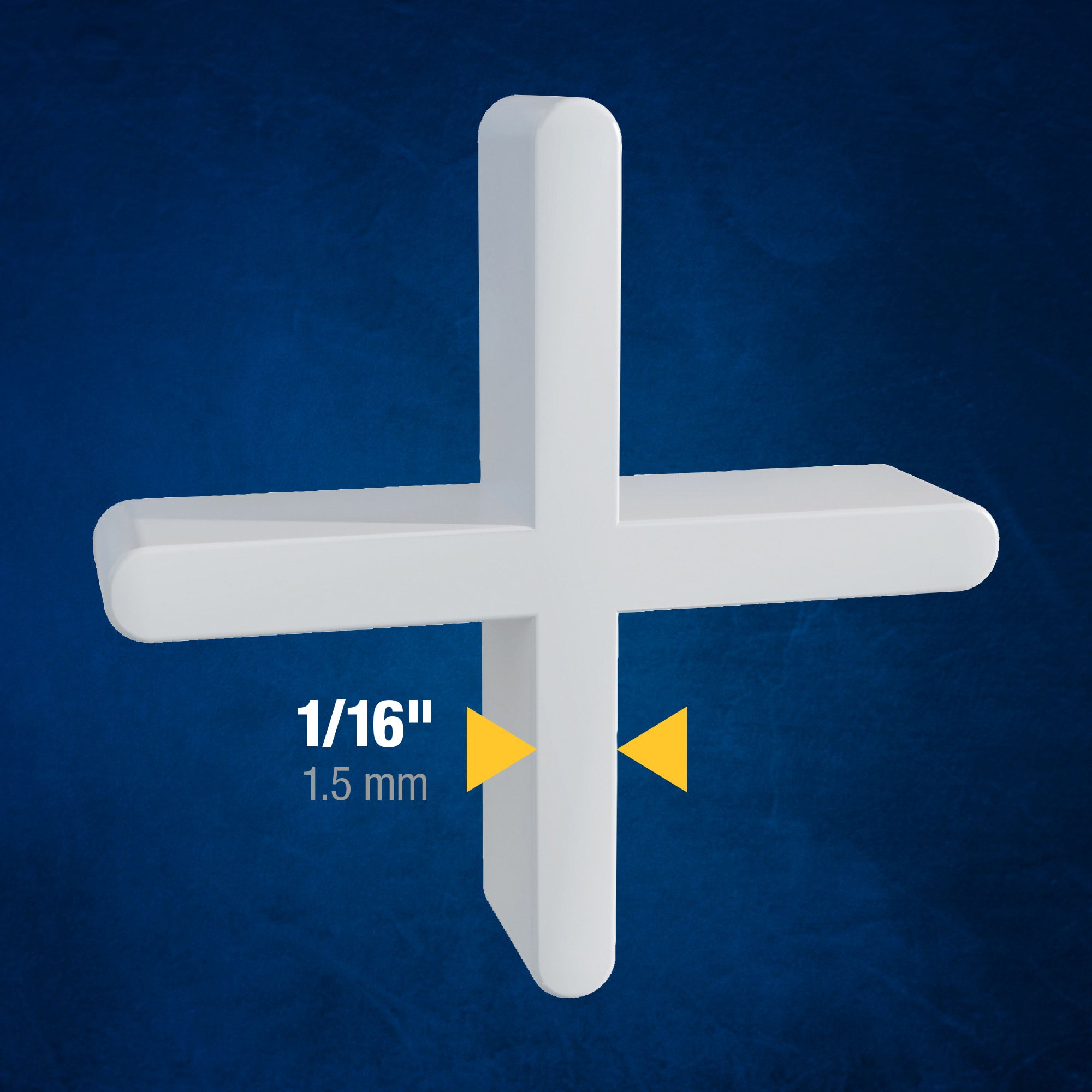 1/16" Flexible Tile Spacers - Traditional Install (300 pack) - 3
