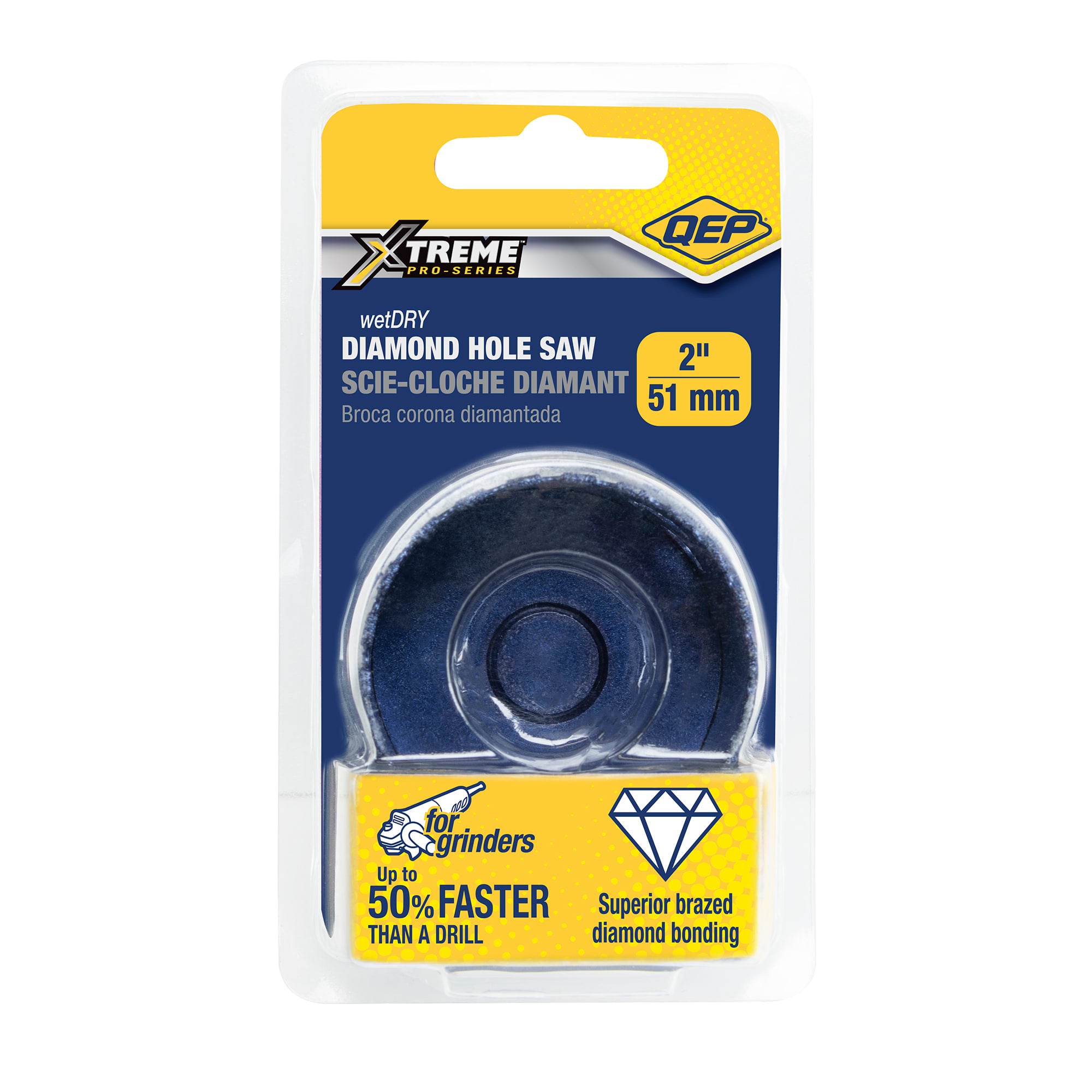 Xtreme 2" Pro Diamond Hole Saw for Grinders - 8