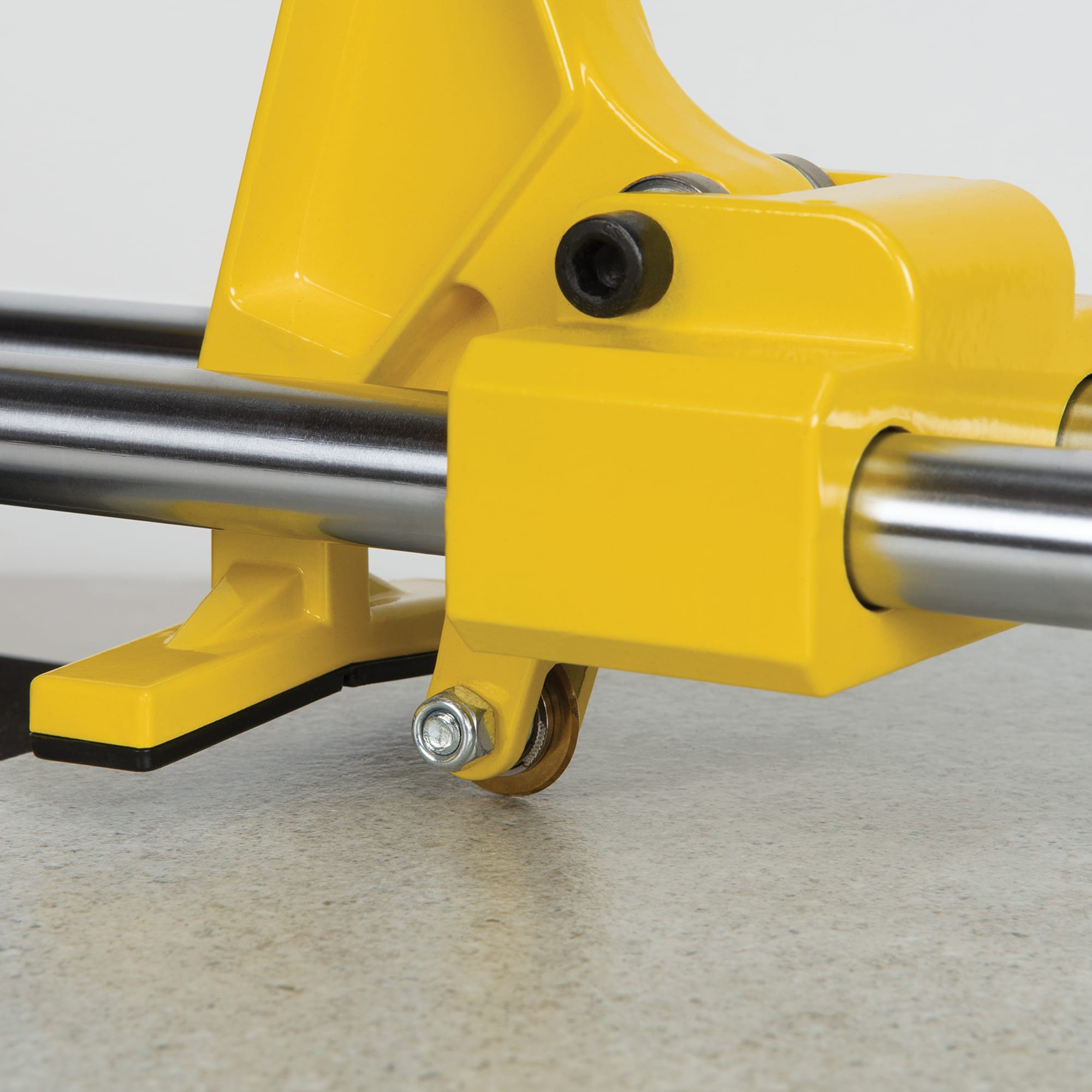 7/8" Titanium Coated Tile Cutter Scoring Wheel w/ Bolt & Lock Nut - 2
