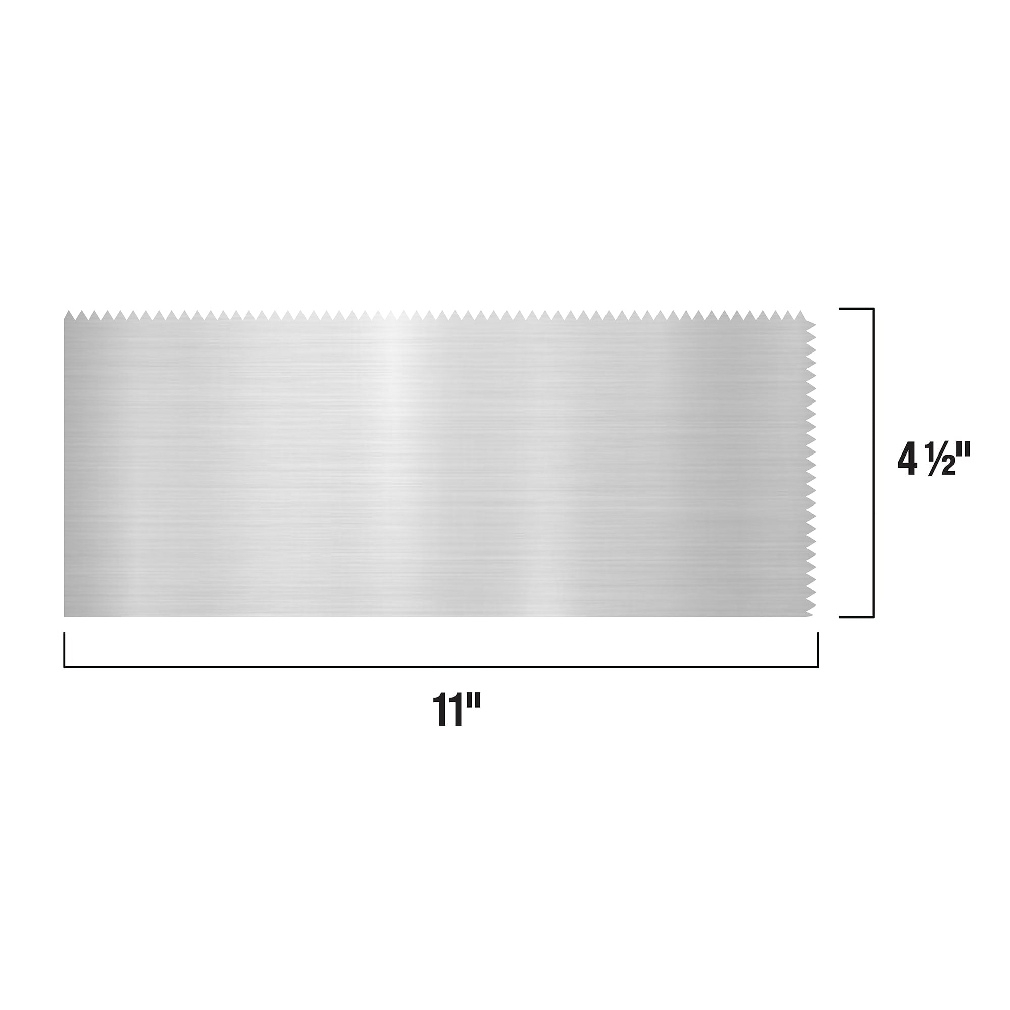 3/16" x 5/32" V-Notch Stainless Steel Trowel w/ Comfort Grip Handle - 5