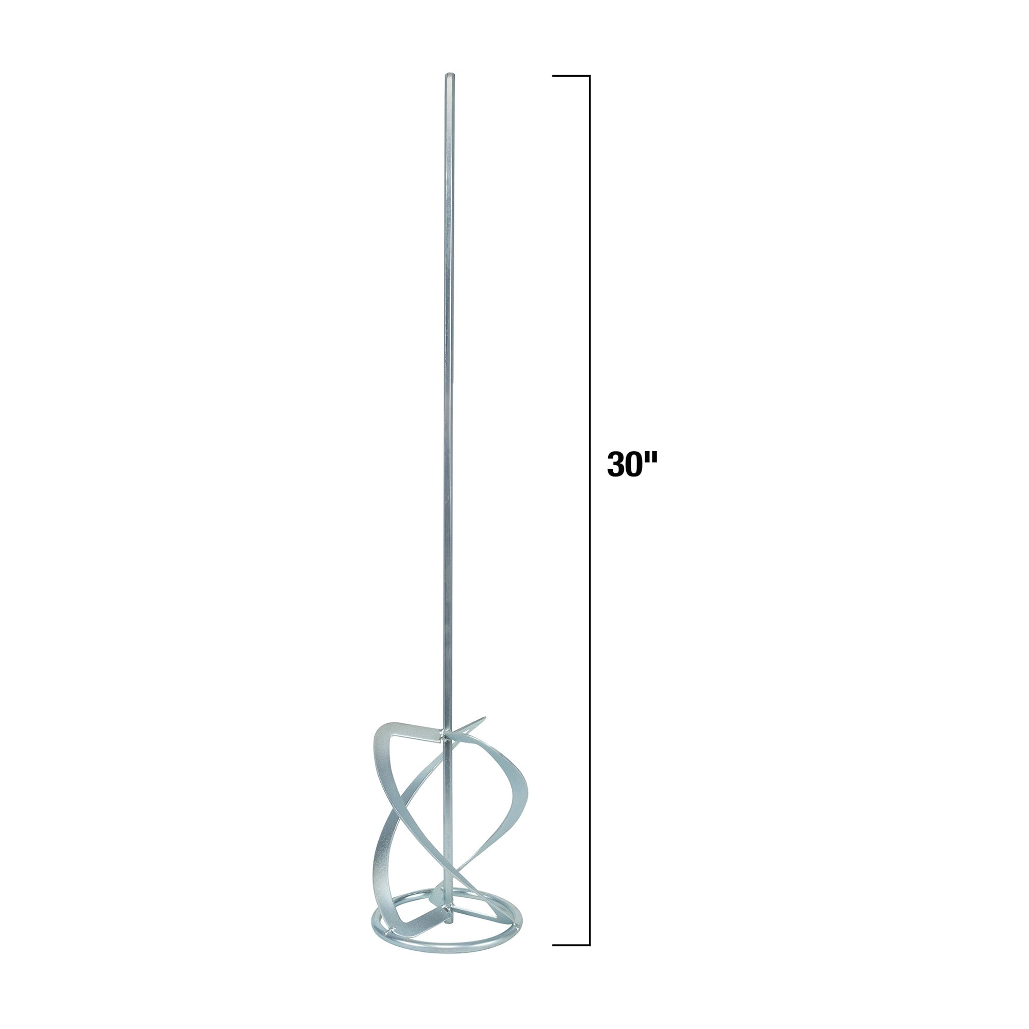 30" XL Spiral Pro Mixing Paddle for Thinset%2C Adhesives & Grout - 6