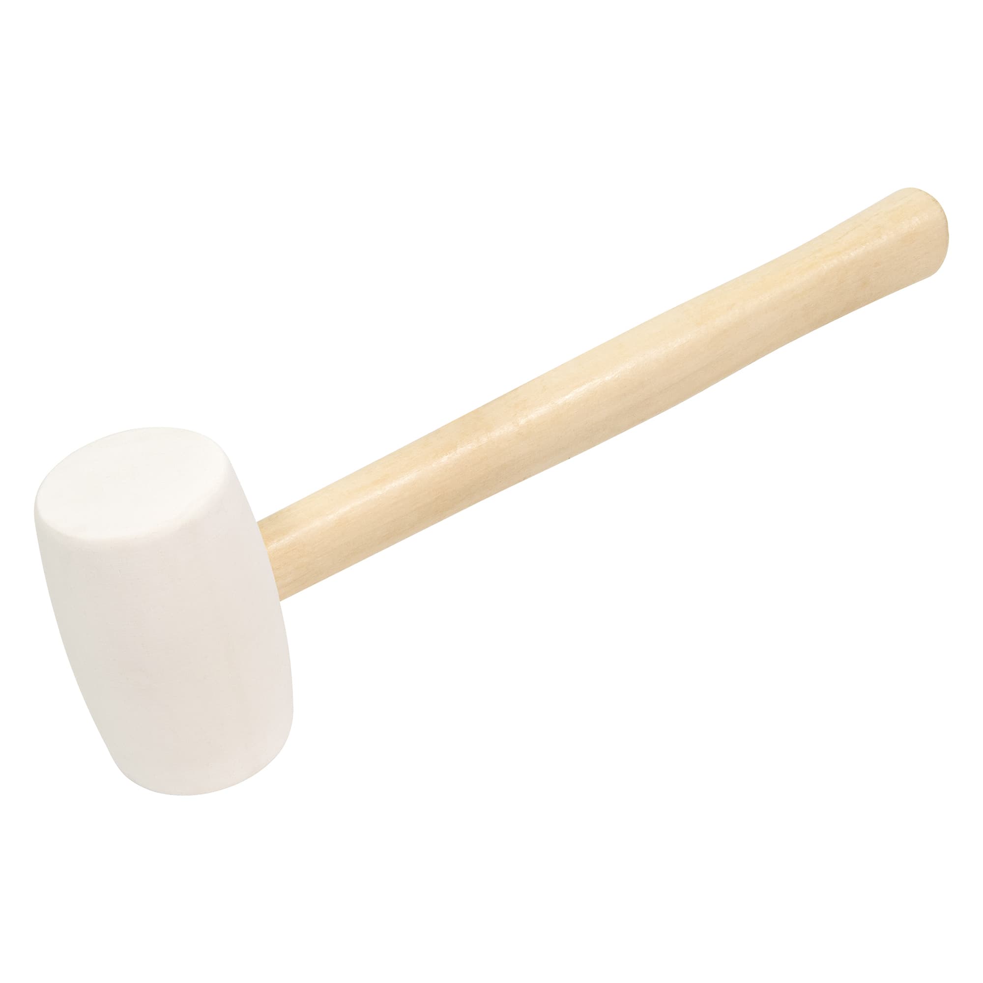 16 oz. White Rubber Tile Tapping Mallet - 1