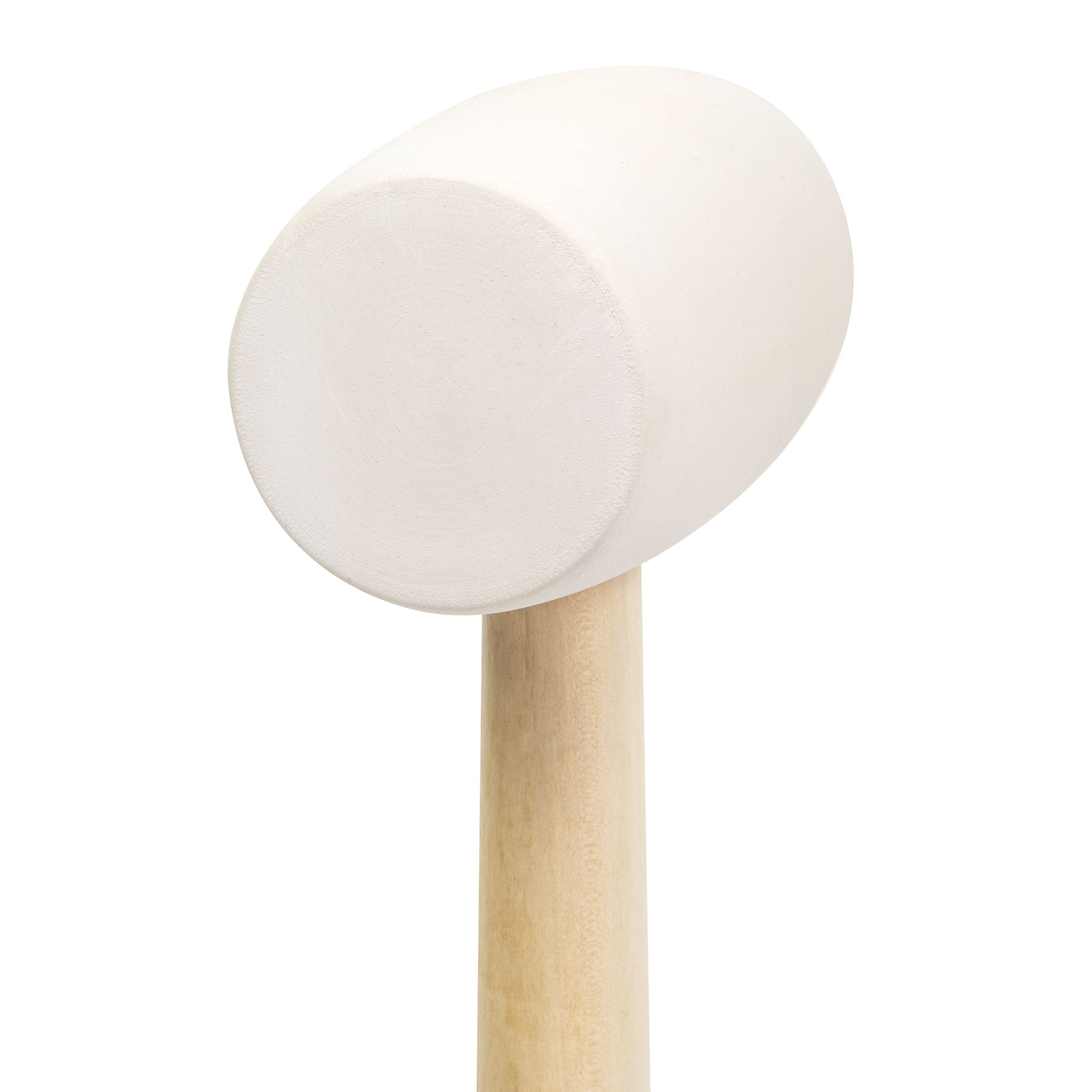 16 oz. White Rubber Tile Tapping Mallet - 4