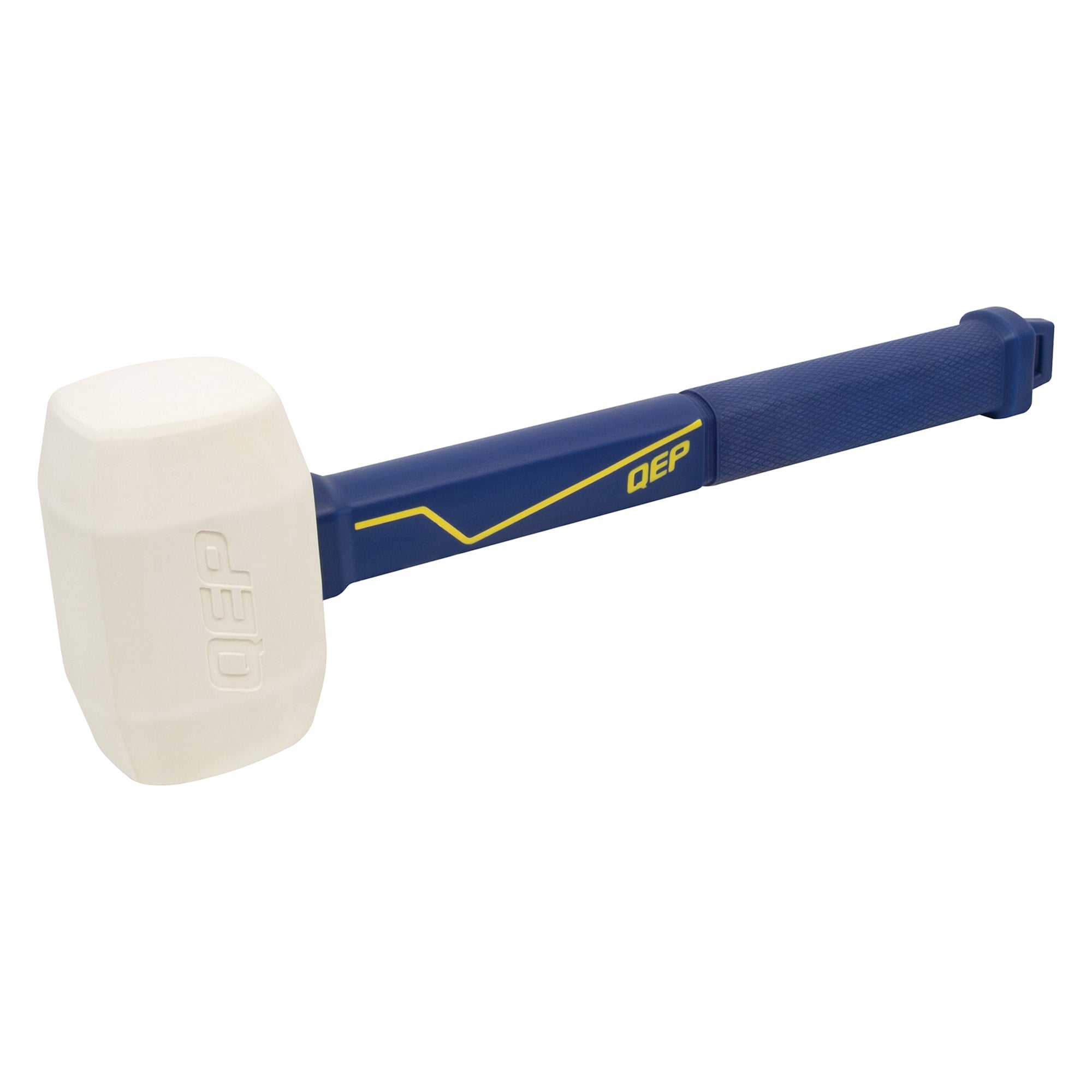 16 oz. Pro Rubber Floor Mallet with 11.5" Plastic Handle - 1