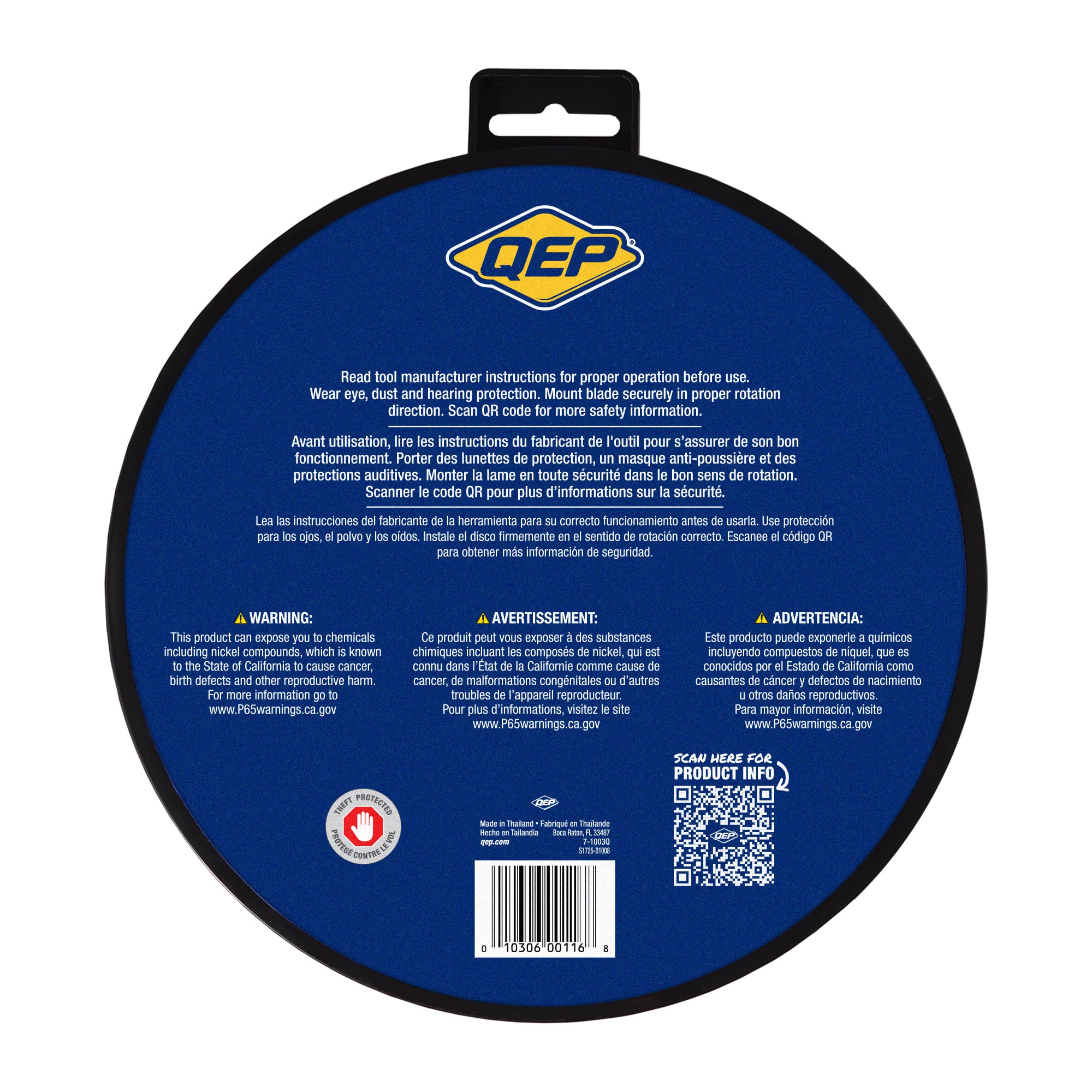 10" Gold Series Continuous Rim Diamond Saw Blade for Wet Cuts - 7