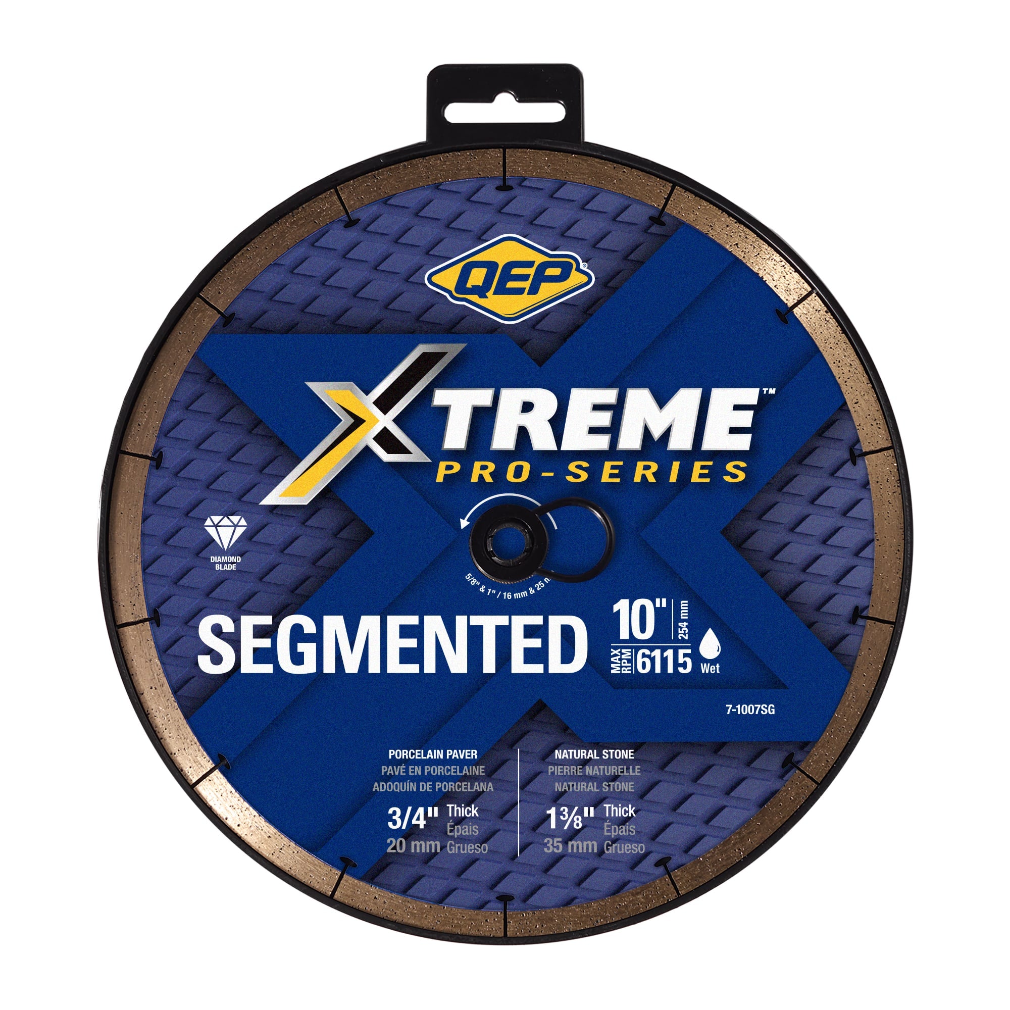 10" Xtreme Segmented Diamond Blade for Porcelain Pavers & Natural Stone - 6