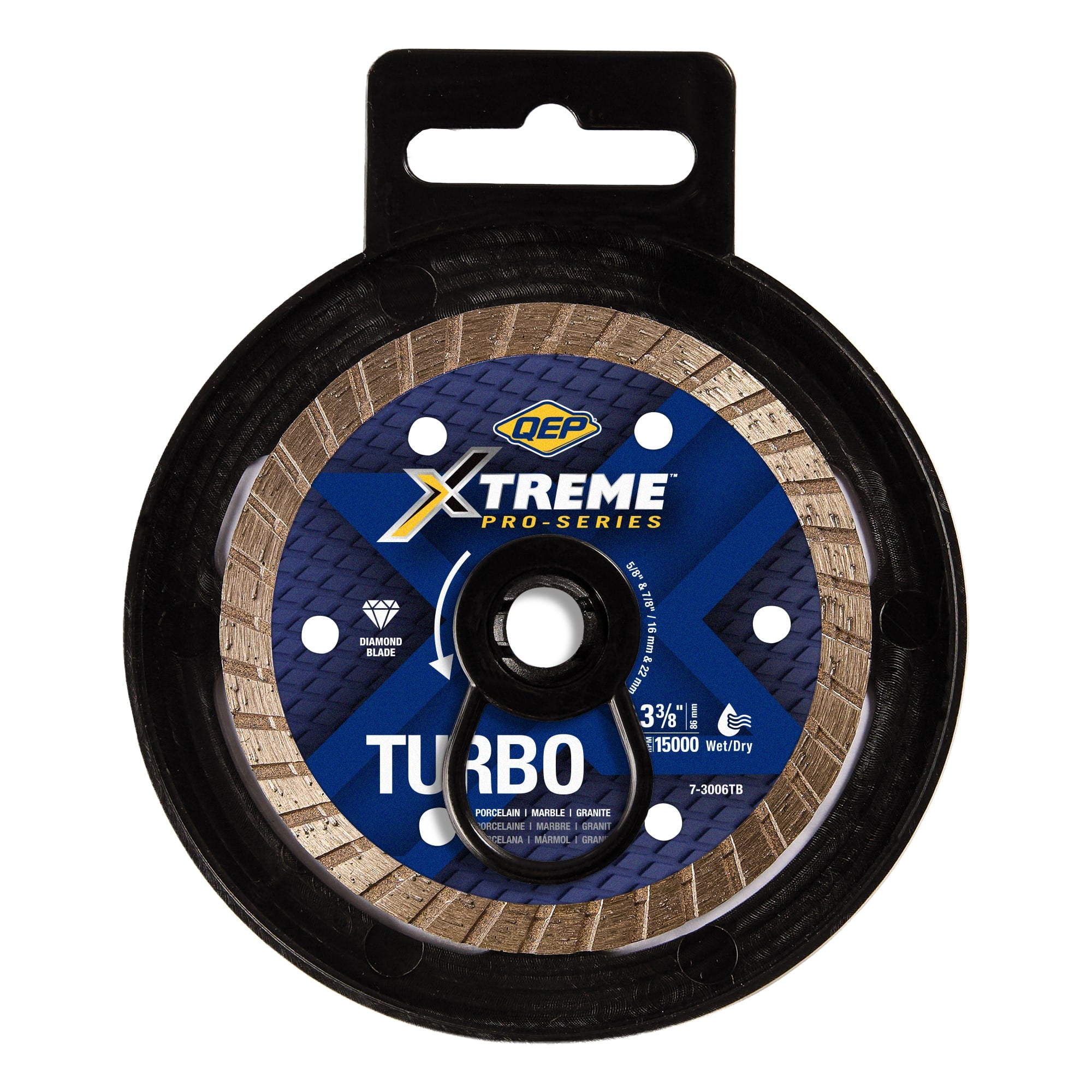 Xtreme Pro Series 3-3/8" Turbo Diamond Blade - 6