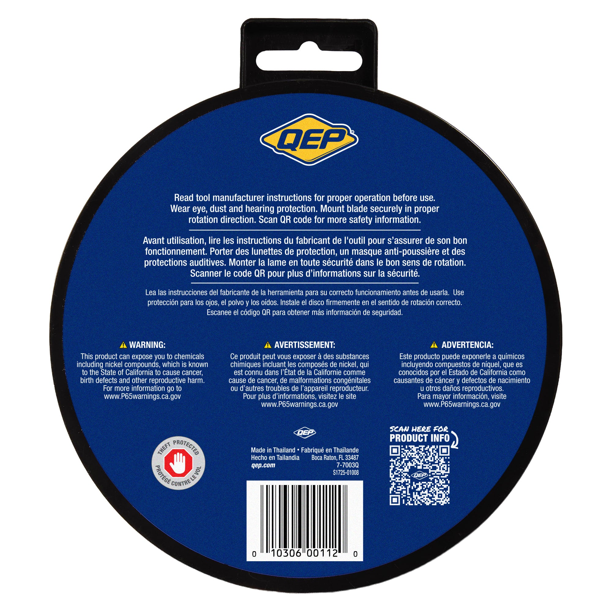 7" Gold Series Continuous Rim Diamond Saw Blade for Wet Cuts - 7