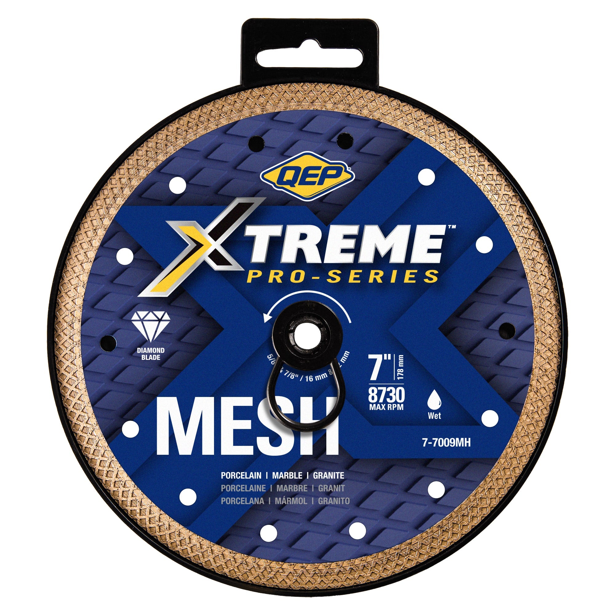 Xtreme Pro Series 7" Mesh Diamond Blade for Wet Cuts - 6