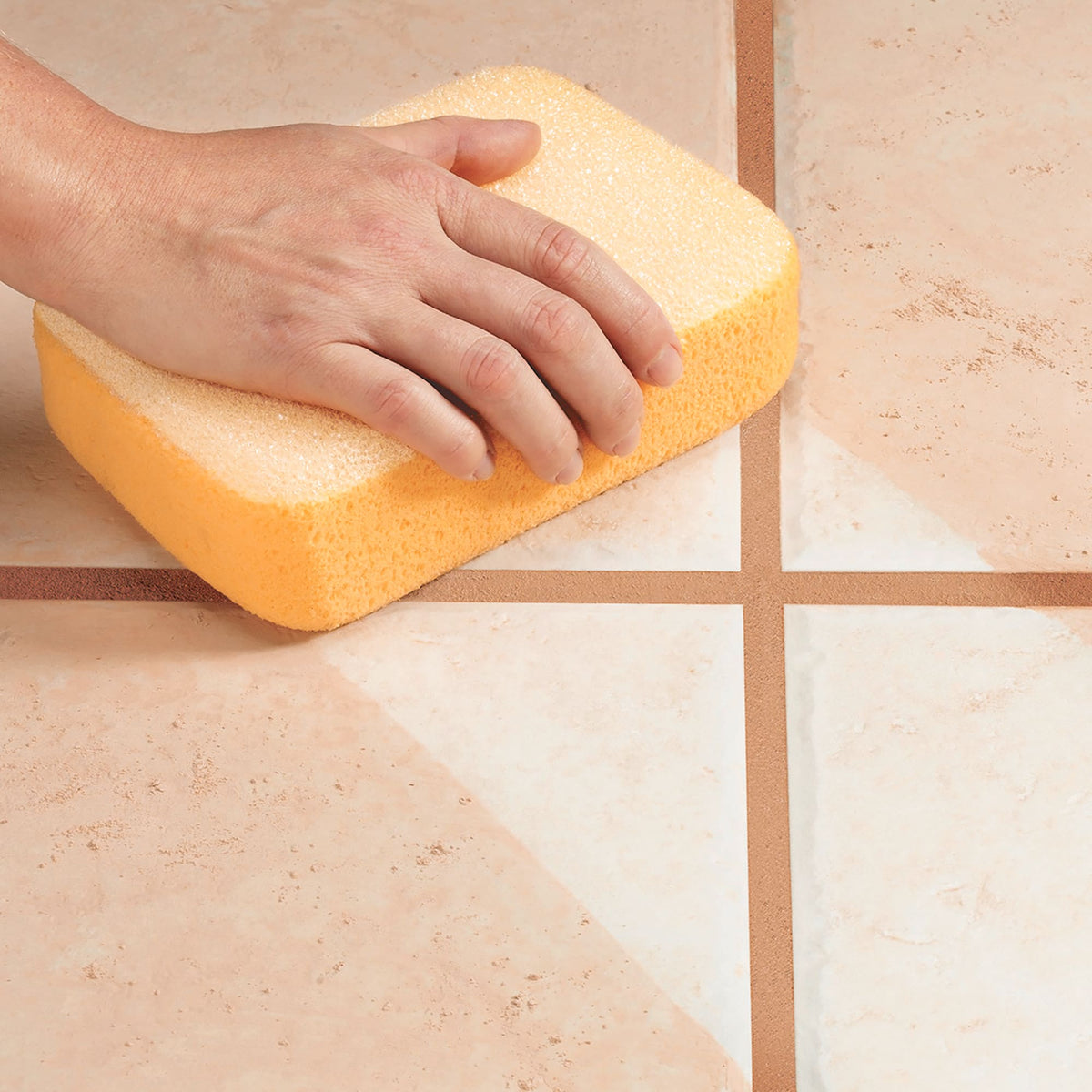Scrubbing Sponge for Grouting & Cleaning - 7.5" x 5.25" - 4