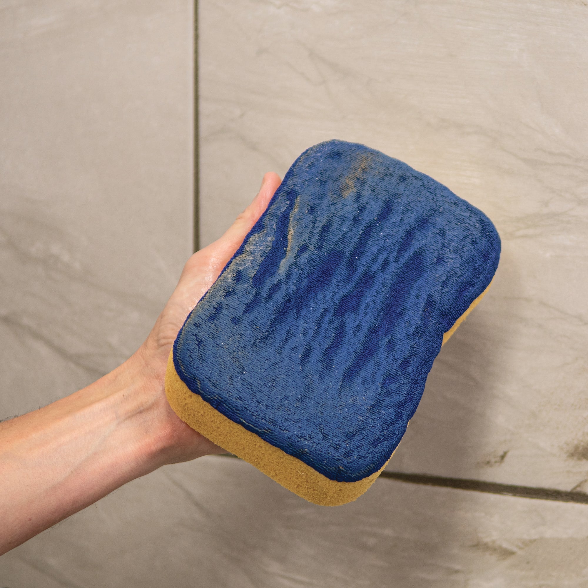 Microfiber Polishing Sponge for Grouting & Cleaning - 7.5" x 5.5" - 5