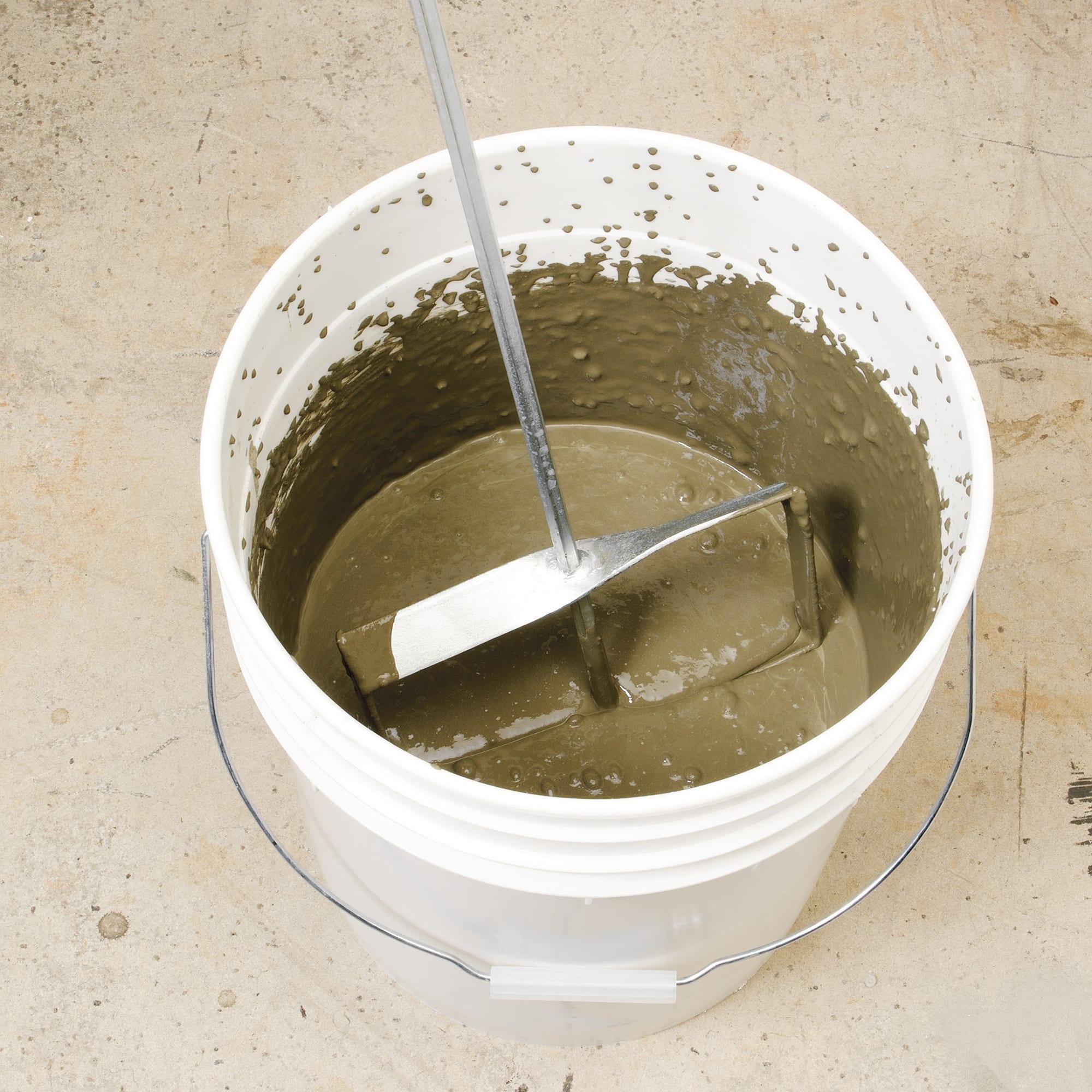 23.5" Thinset and Grout Mixing Paddle for Corded Drills - 2